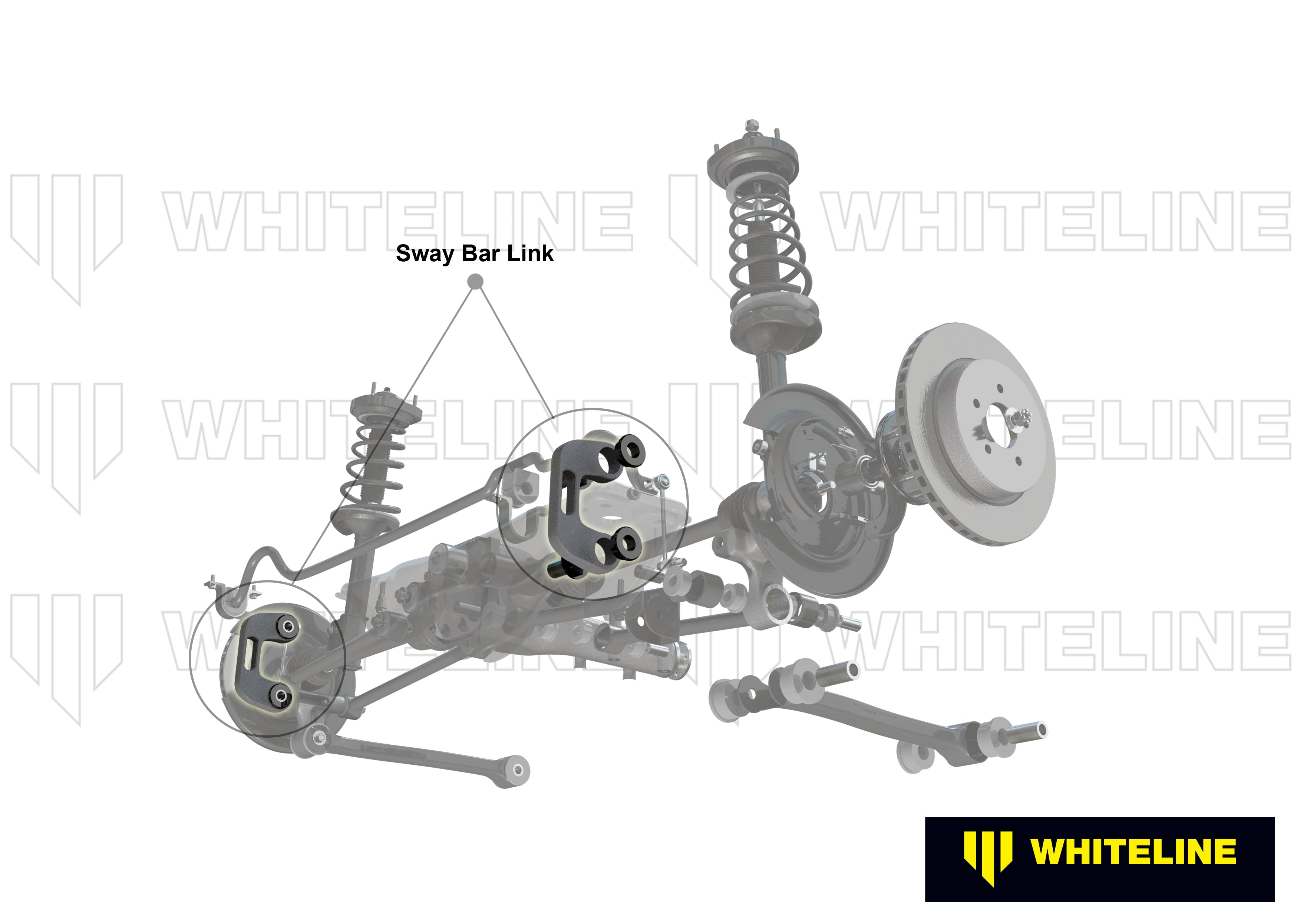 Set bielete antiruliu Whiteline pentru Subaru Forester - W23480