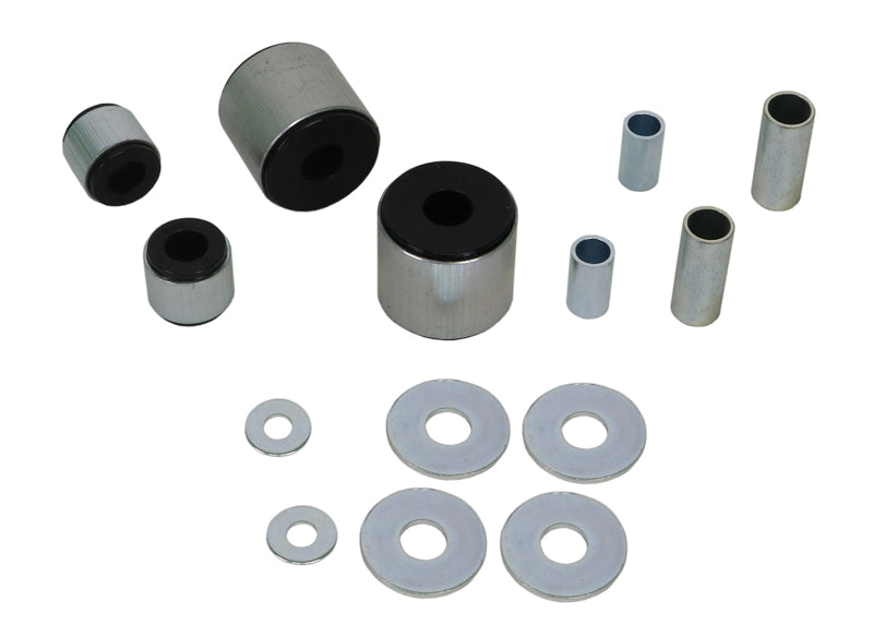 Set bucse brat suspensie inferior spate interior Whiteline pentru Mitsubishi Sigma - W51590