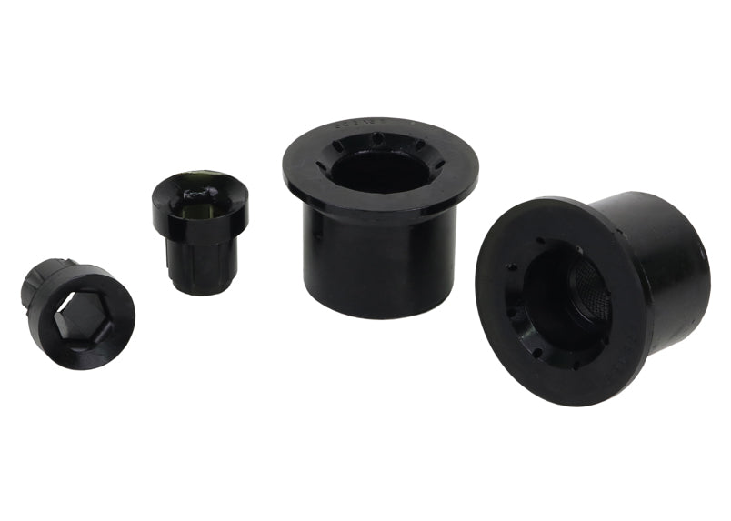 Set bucse brat suspensie inferior spate interior Whiteline pentru Audi A2 / Seat Altea / Skoda Fabia / Vw Caddy - W53196