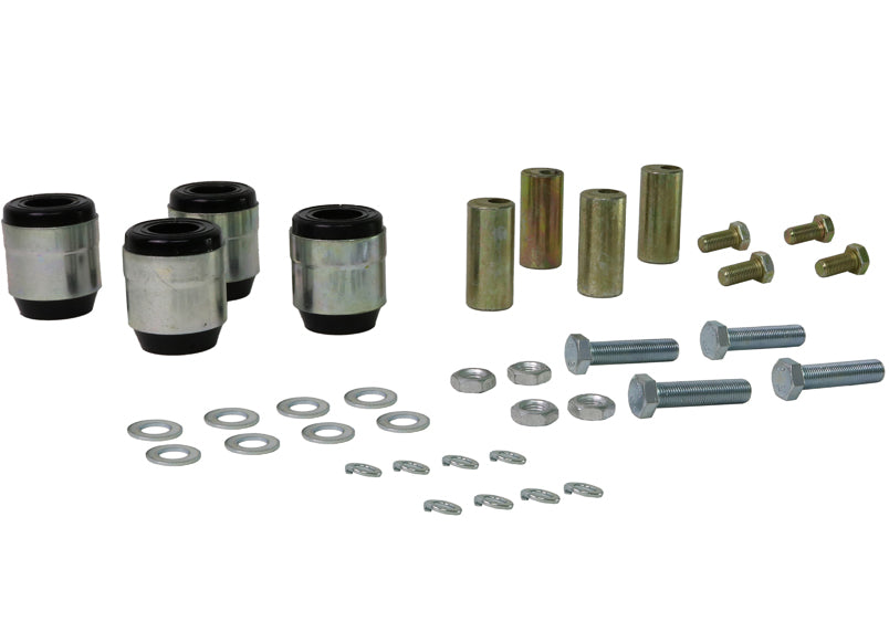 Set bucse brat suspensie superior (decalaj dublu) Whiteline pentru Chrysler 300C / Dodge Challenger - W53338