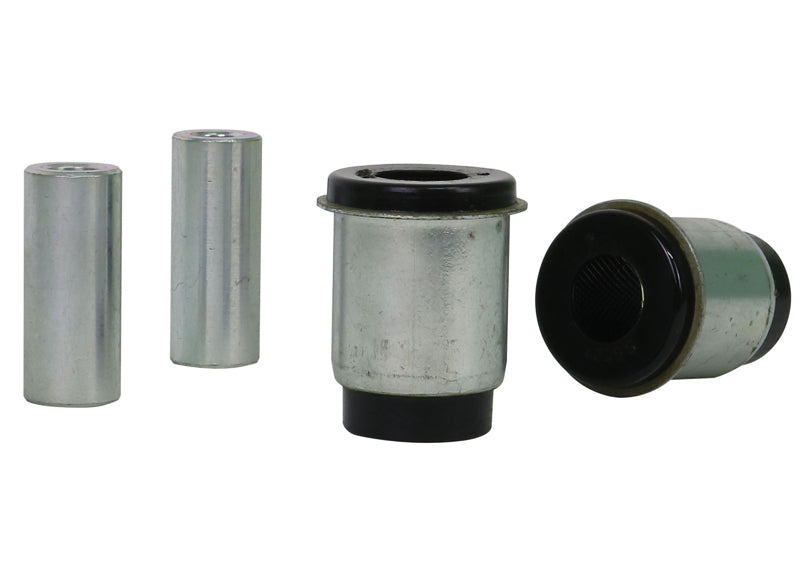 Set bucse brat suspensie inferior fata interior Whiteline pentru Mitsubishi L400 - W53469