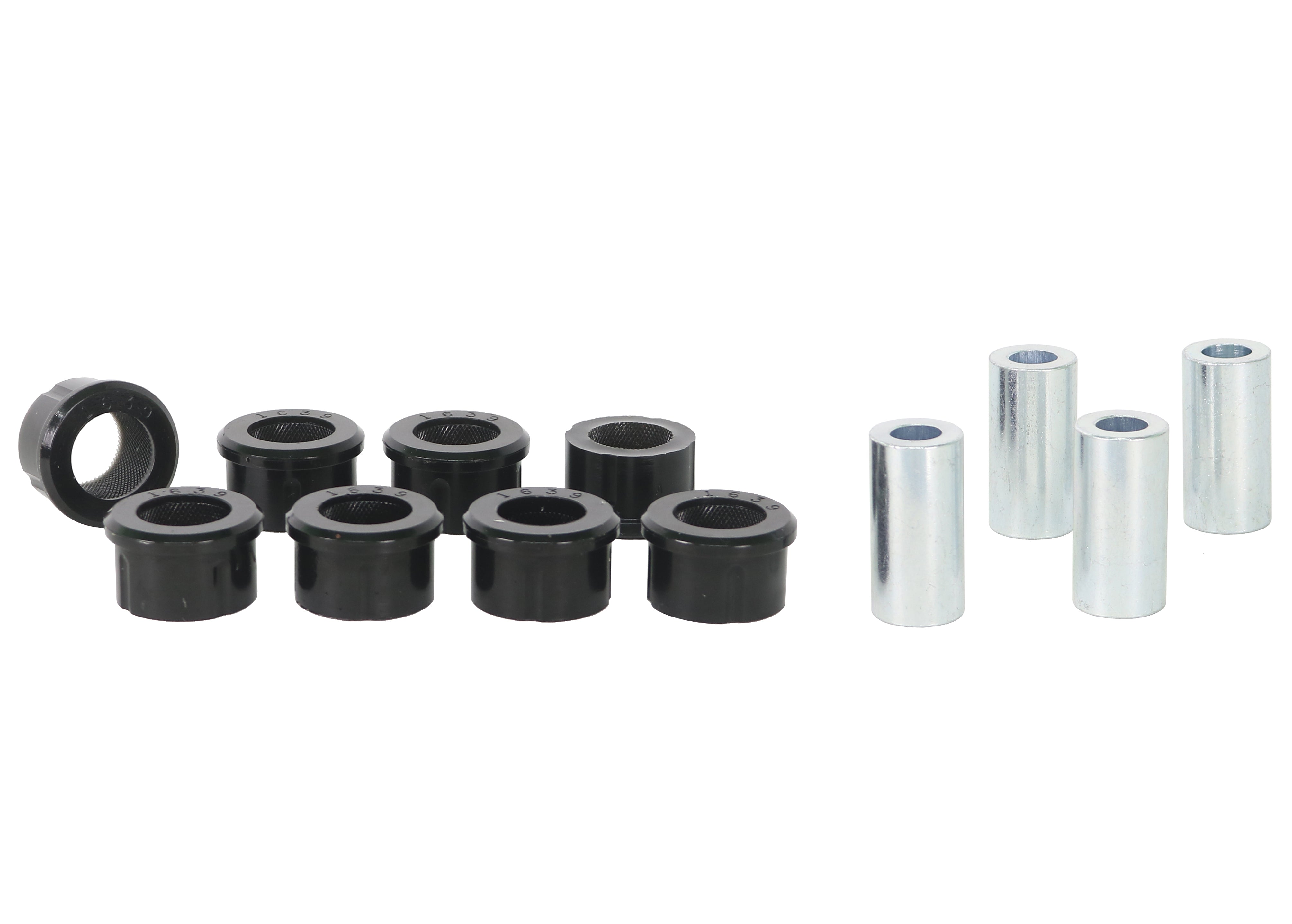 Set bucsi brat suspensie inferior Whiteline pentru Nissan 180Sx - W62925