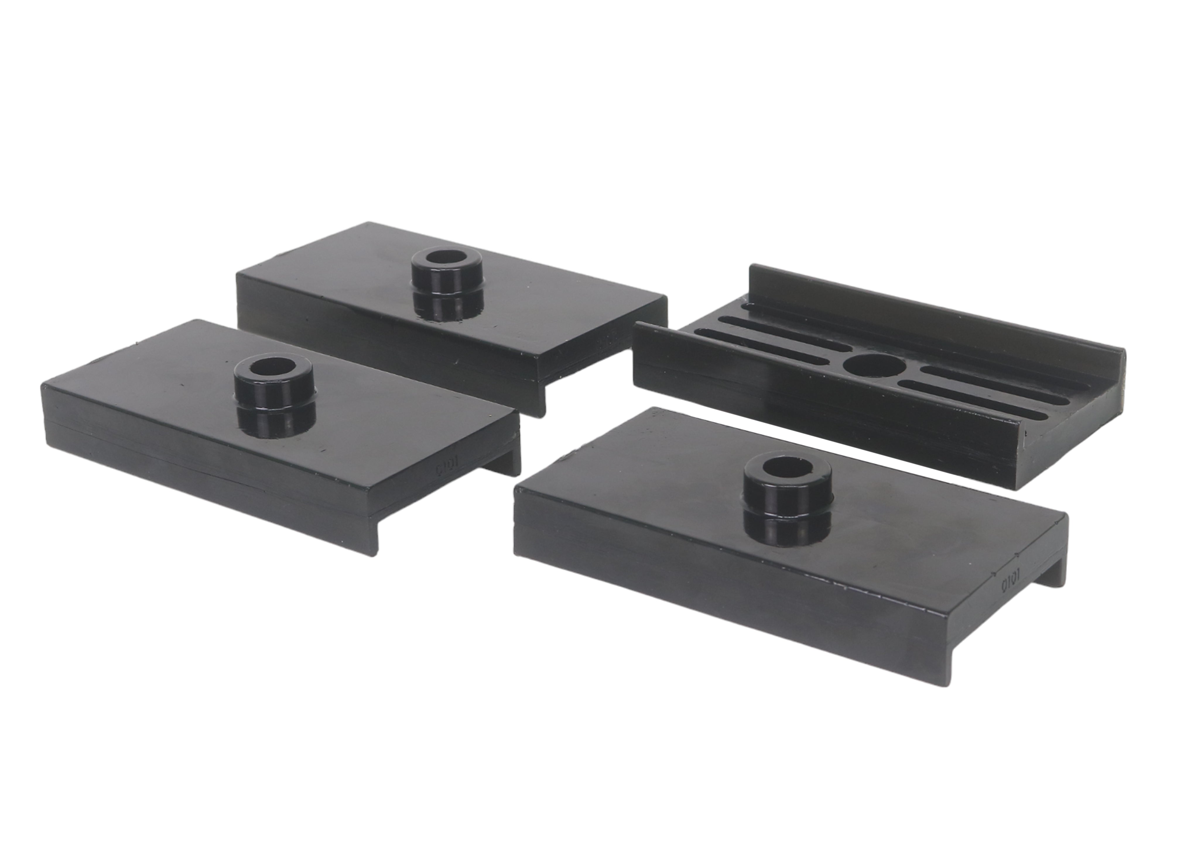 Leaf spring to saddle insulator set bucse Whiteline pentru Nissan Xfn - W71413
