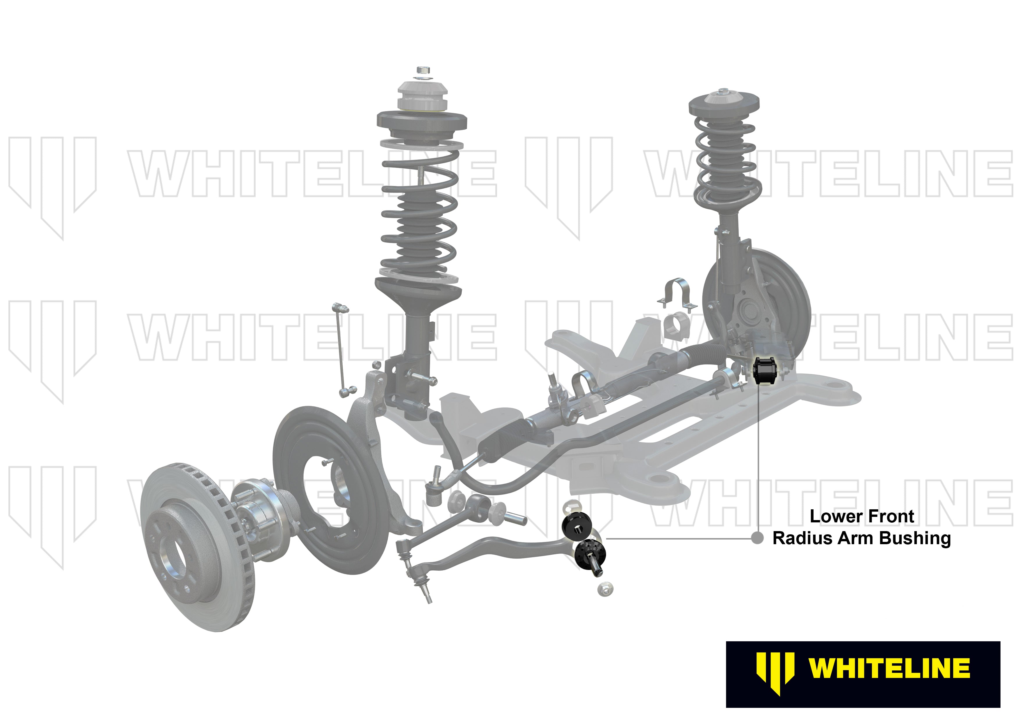 Set bucsi brat tensiune inferior Whiteline pentru Bmw 5 - W81367