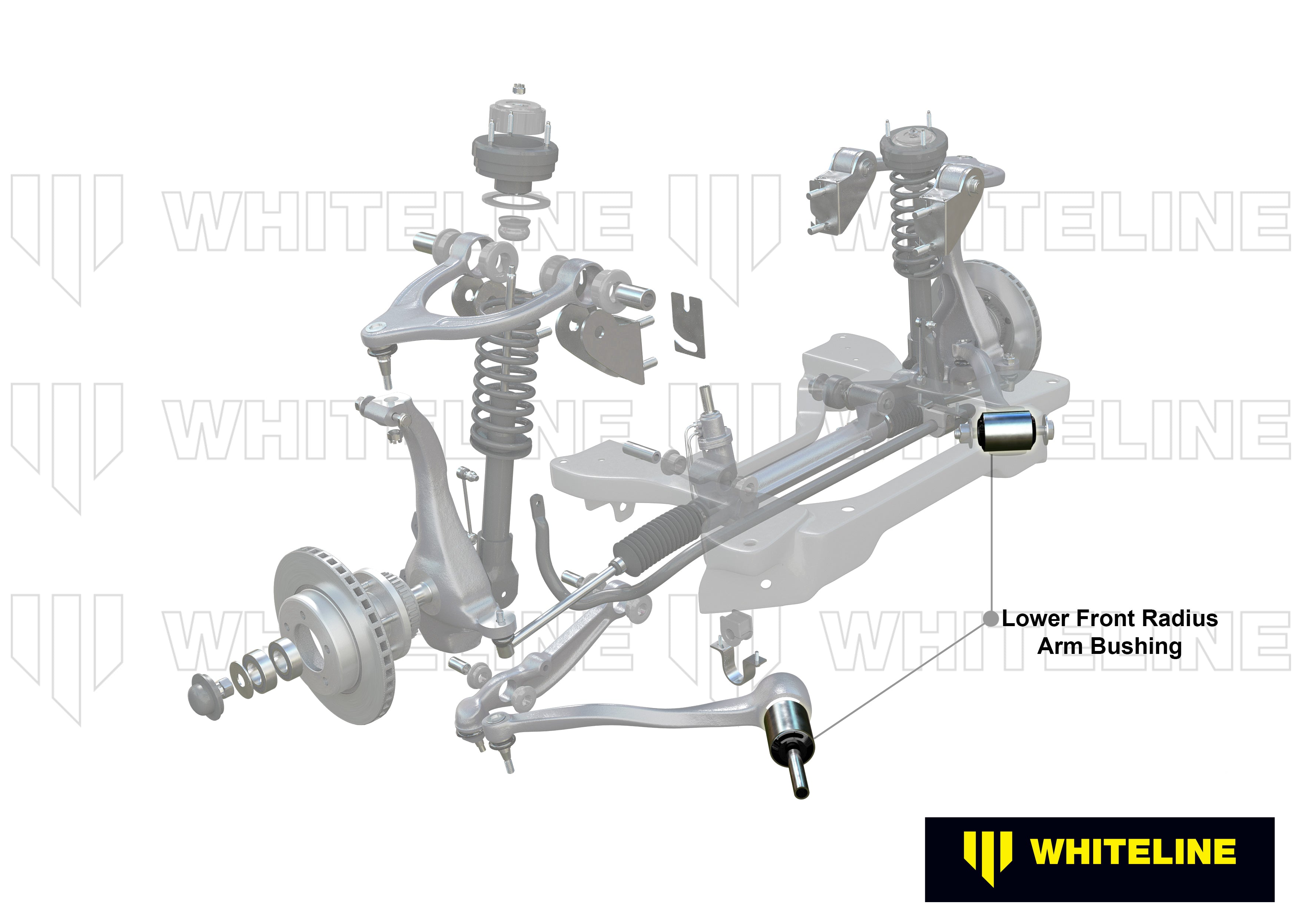 Set bucsi brat tensiune inferior Whiteline pentru Audi A4 / Skoda Superb / Vw Passat - W83385
