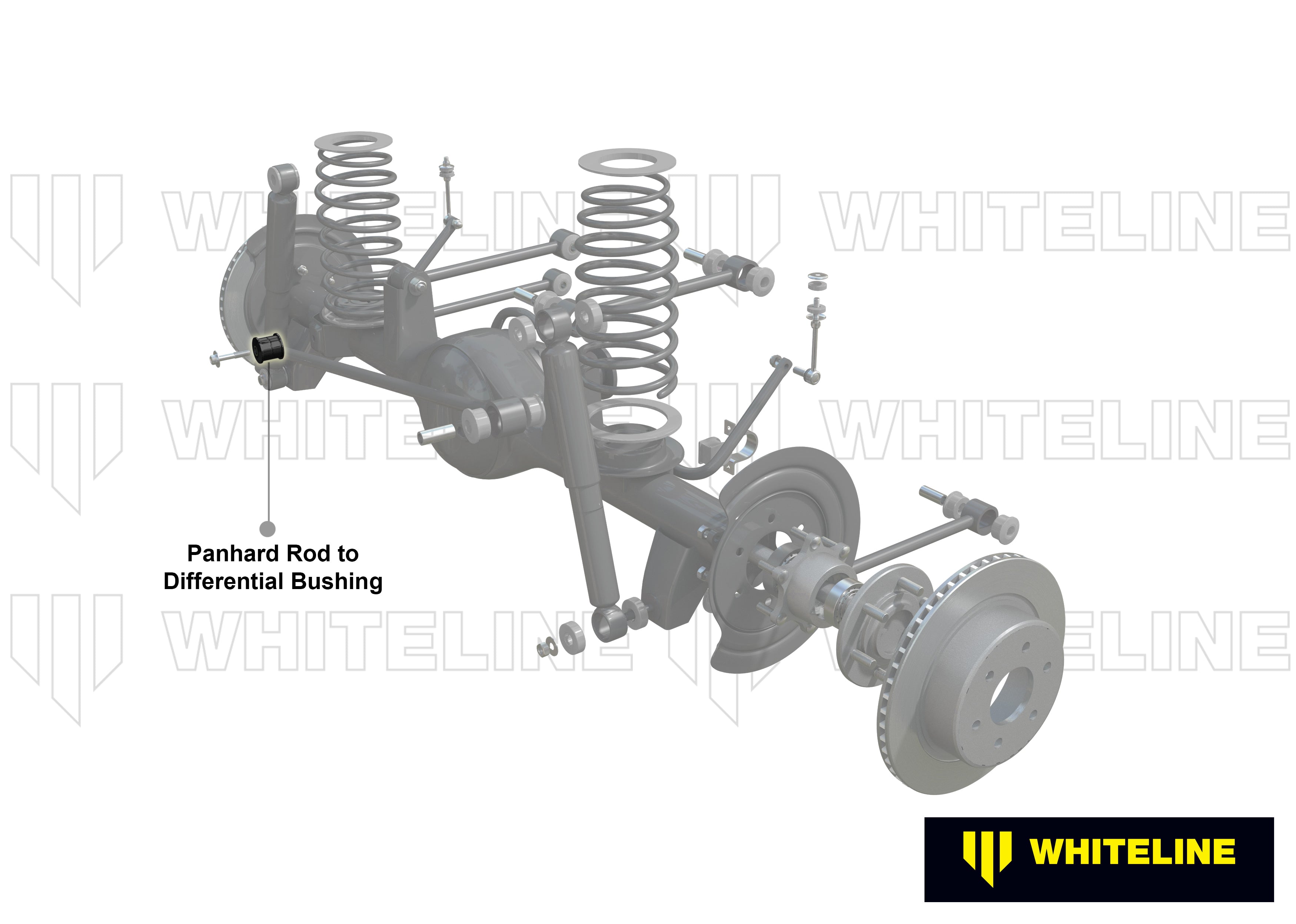 Set bucsi bara panhard spre diferential Whiteline pentru Jeep Gladiator - W83480