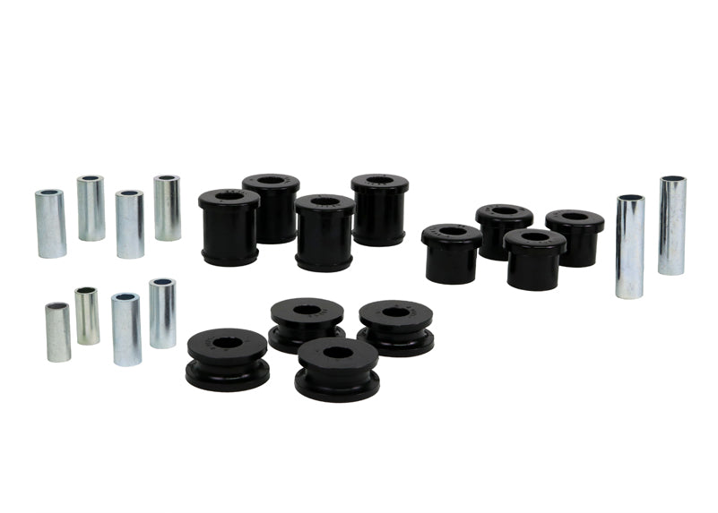 Control arm/brat tensor set bucse Whiteline pentru Nissan Navara - WEK018