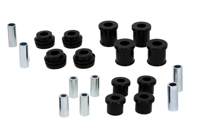 Control arm/brat tensor set bucse Whiteline pentru Nissan Navara - WEK020