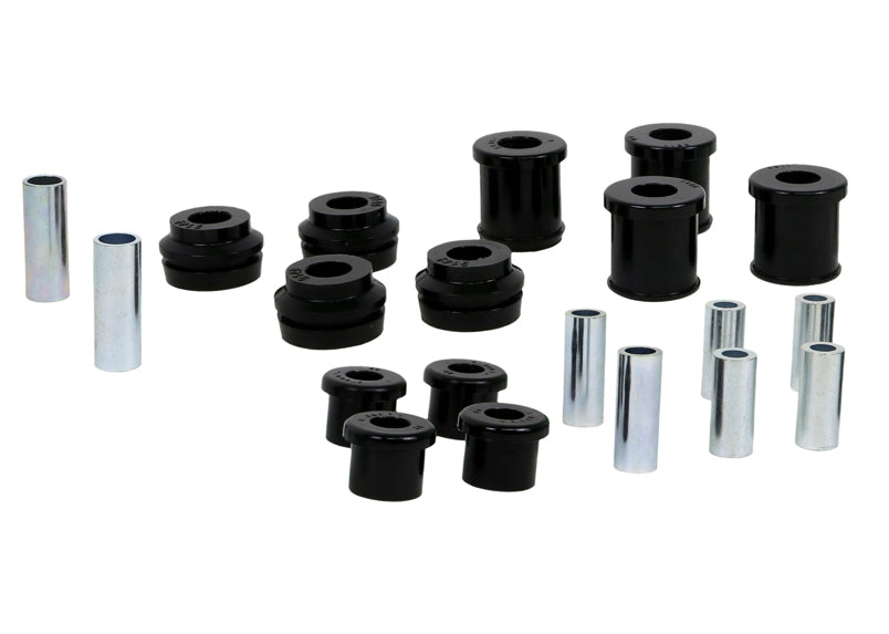 Control arm/brat tensor set bucse Whiteline pentru Nissan Navara - WEK020