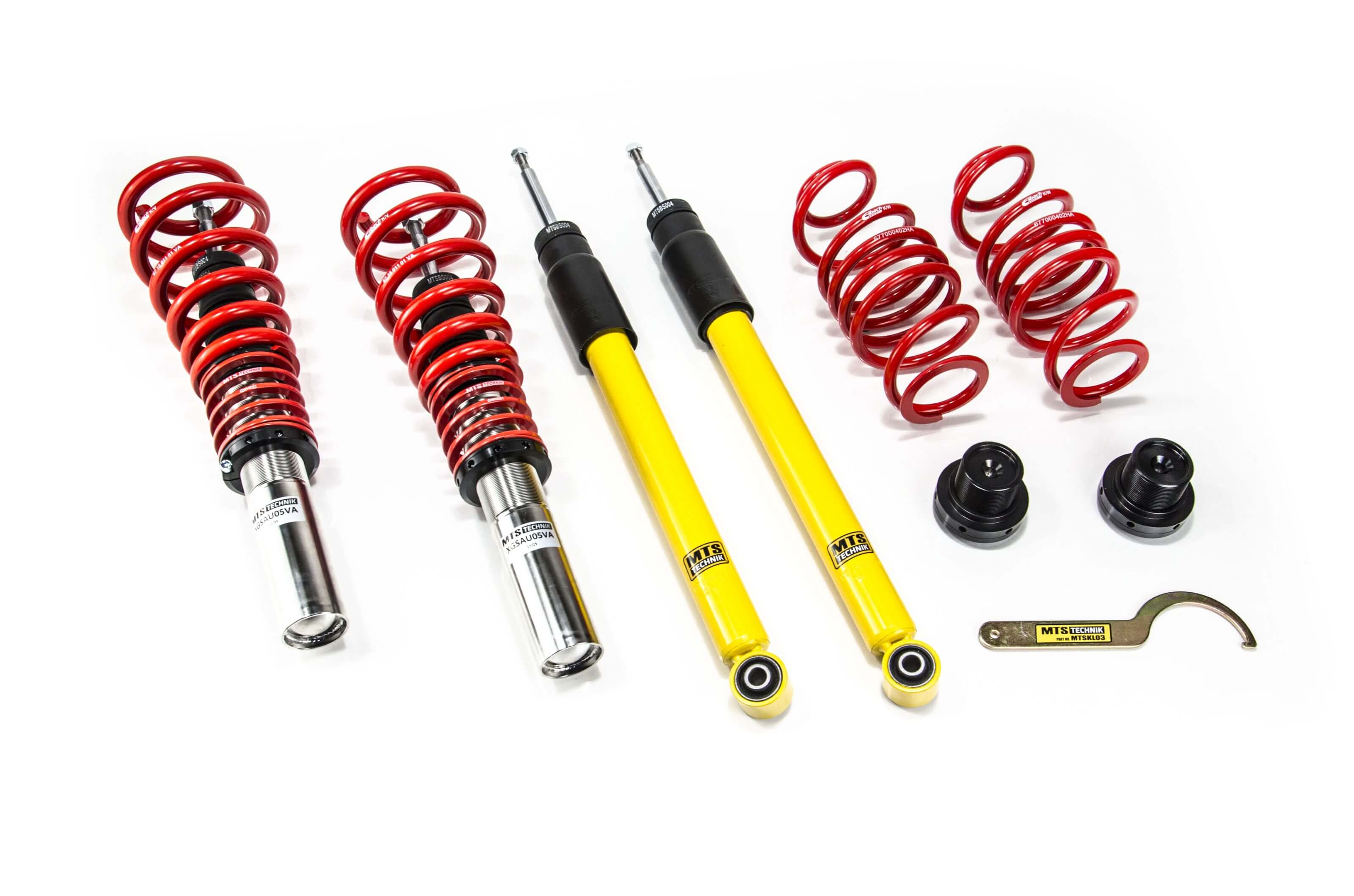 Suspensie Reglabila Coilover MTS Technik Street pentru Audi A4 B8 (8K), A5 (8T) si altele - XMTSGWAU20