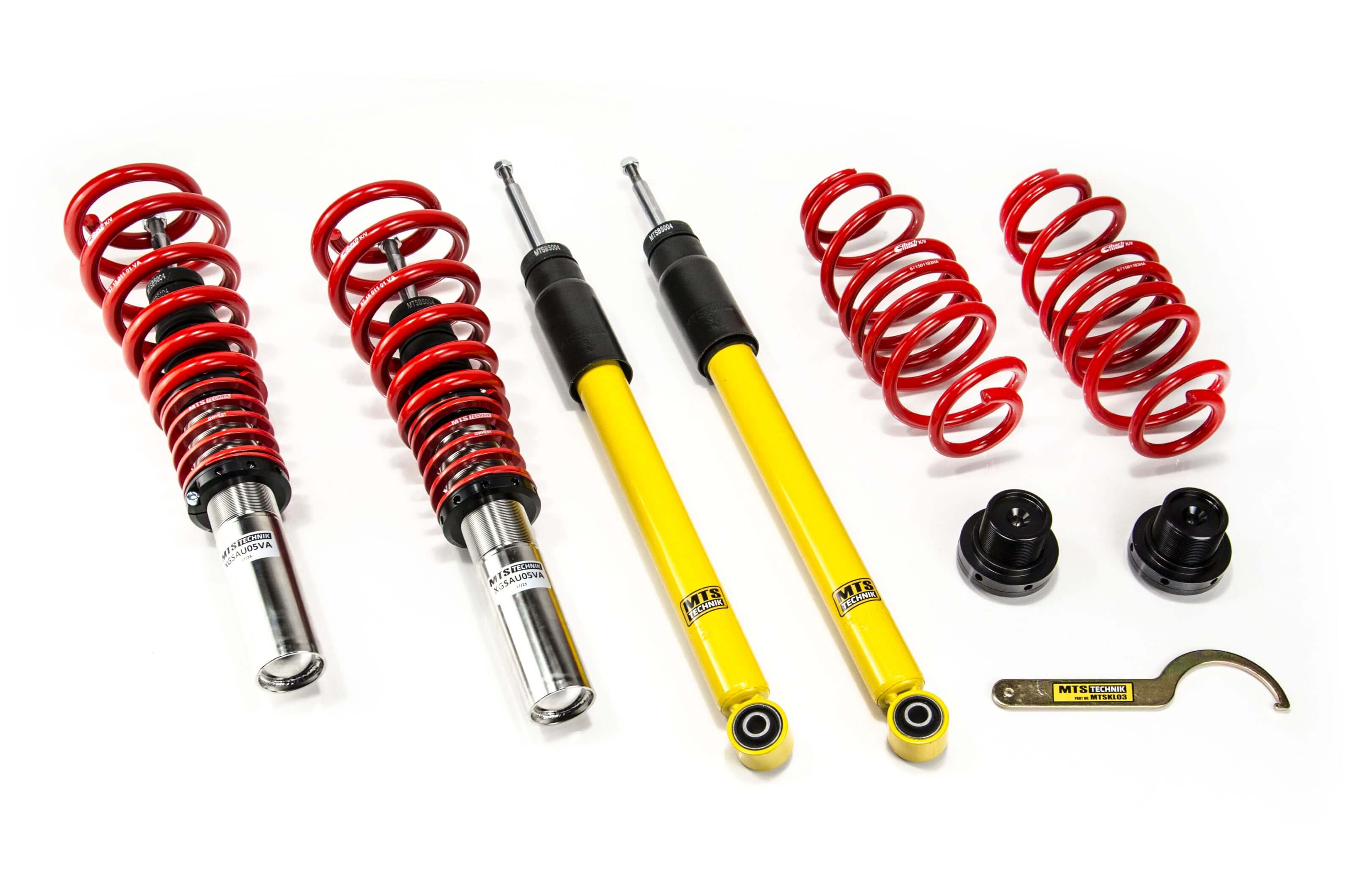 Suspensie Reglabila Coilover MTS Technik Street pentru Audi A4 Allroad B8 (8KH), A4 B8 Avant (8K) si altele - XMTSGWAU21