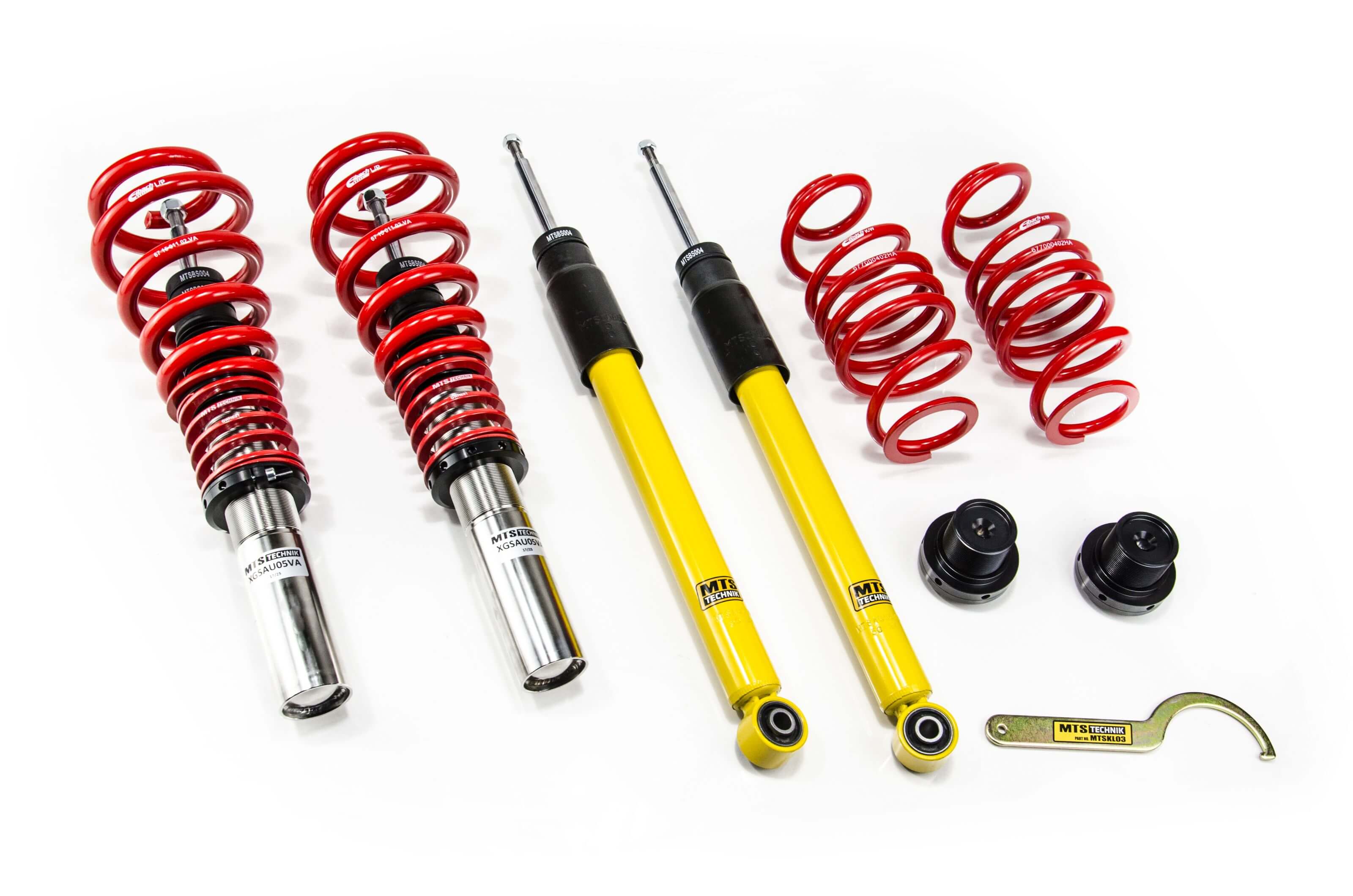 Suspensie Reglabila Coilover MTS Technik Street pentru Audi A4 B8 (8K), A5 (8T) si altele - XMTSGWAU24