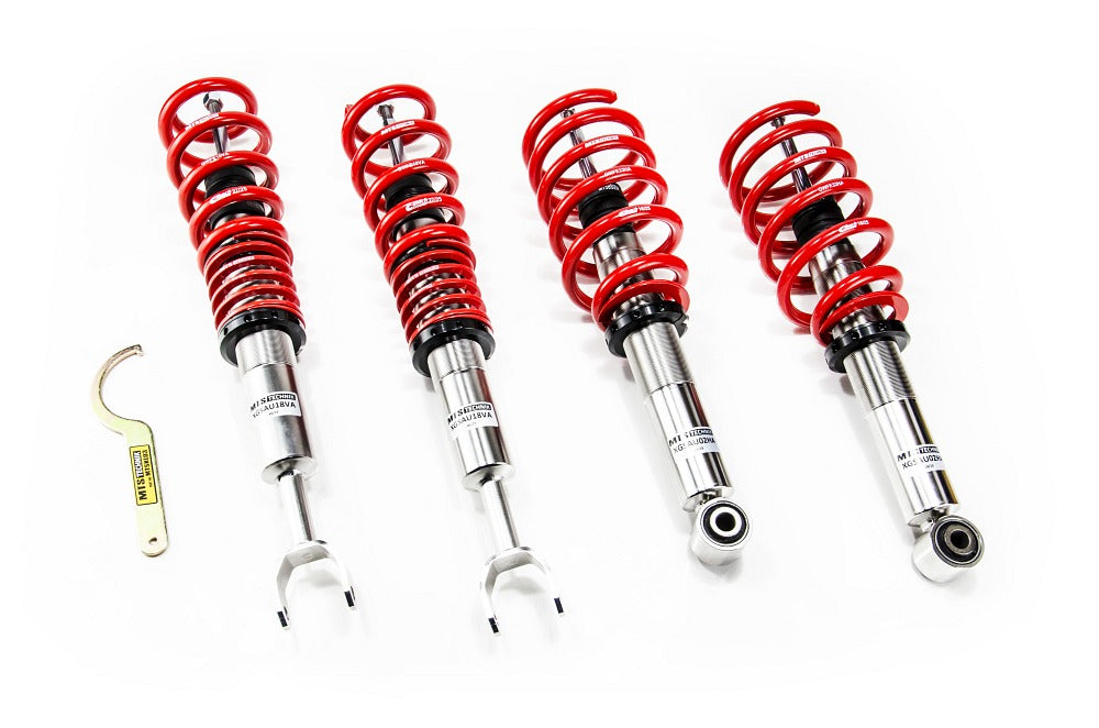 Suspensie Reglabila Coilover MTS Technik Street pentru Audi A6 C5 (4B), A6 C5 Avant (4B) / Volkswagen PASSAT B5 (3B2), PASSAT B5 Variant (3B5) si altele - XMTSGWAU27