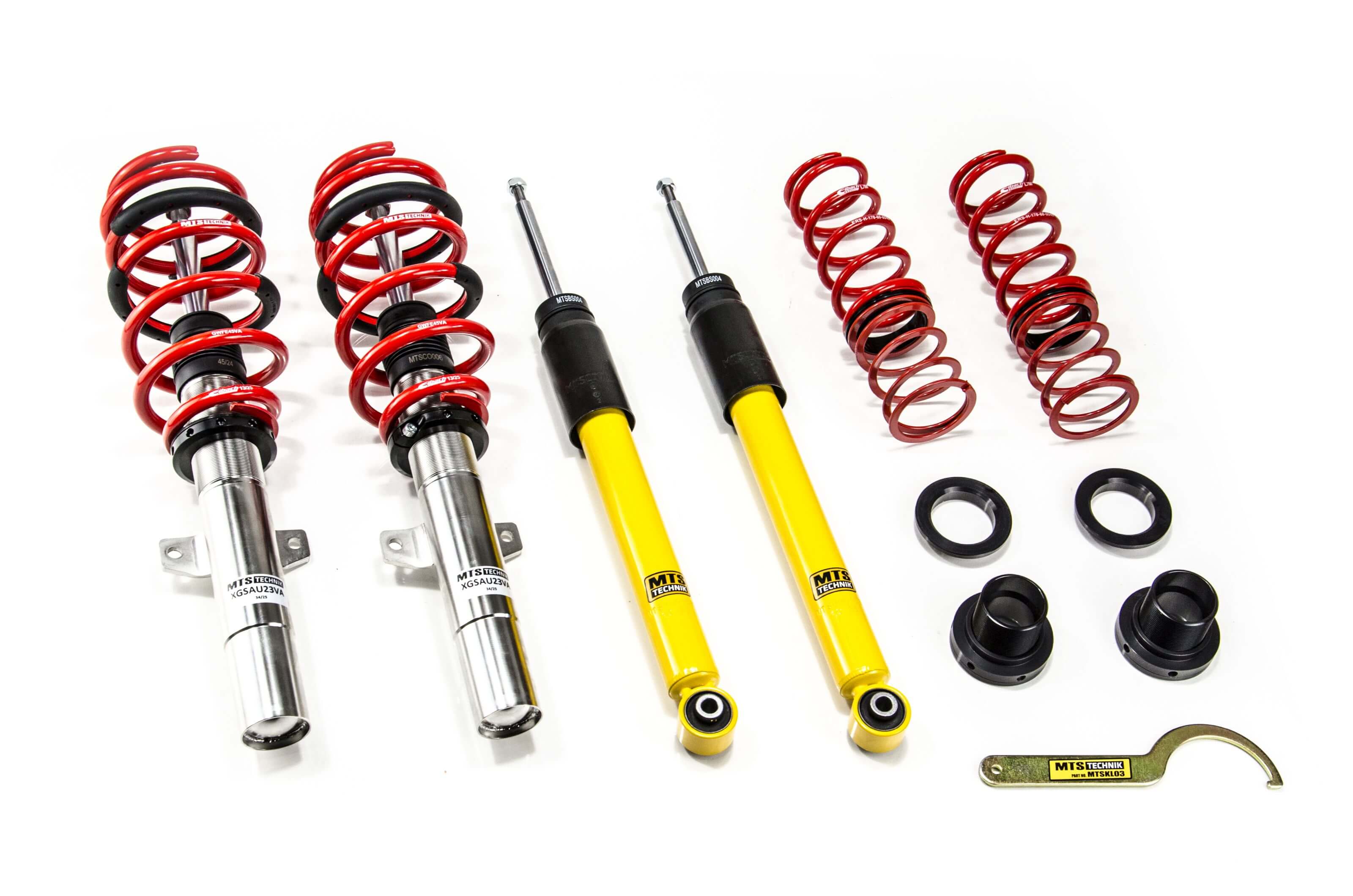 Suspensie Reglabila Coilover MTS Technik Stance pentru Audi A1 Sportback (GB) / Seat IBIZA V (KJ) si altele - XMTSGWAU54-S