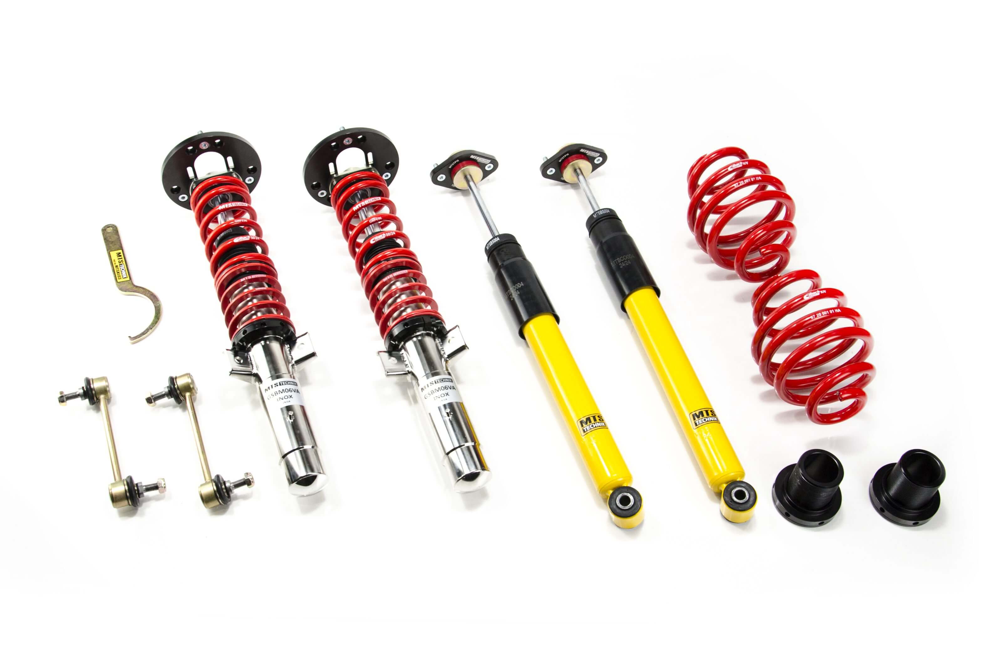 Suspensie Reglabila Coilover MTS Technik Comfort pentru BMW 3 (E46), 3 Compact (E46) si altele - XMTSGWBM100-C