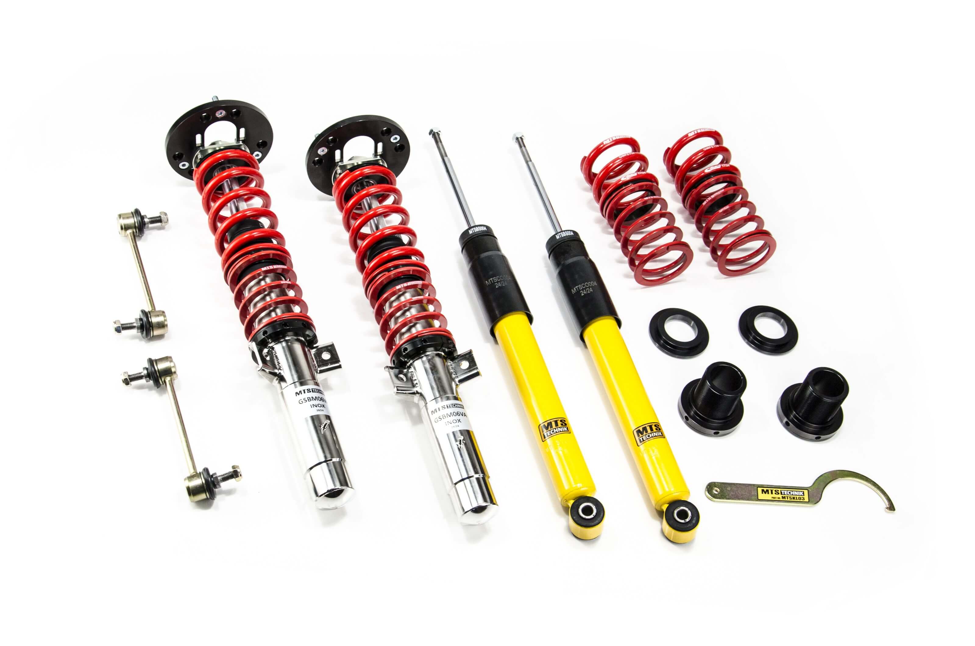 Suspensie Reglabila Coilover MTS Technik Stance pentru BMW Z4 Coupe (E86), Z4 Roadster (E85) - XMTSGWBM113-S