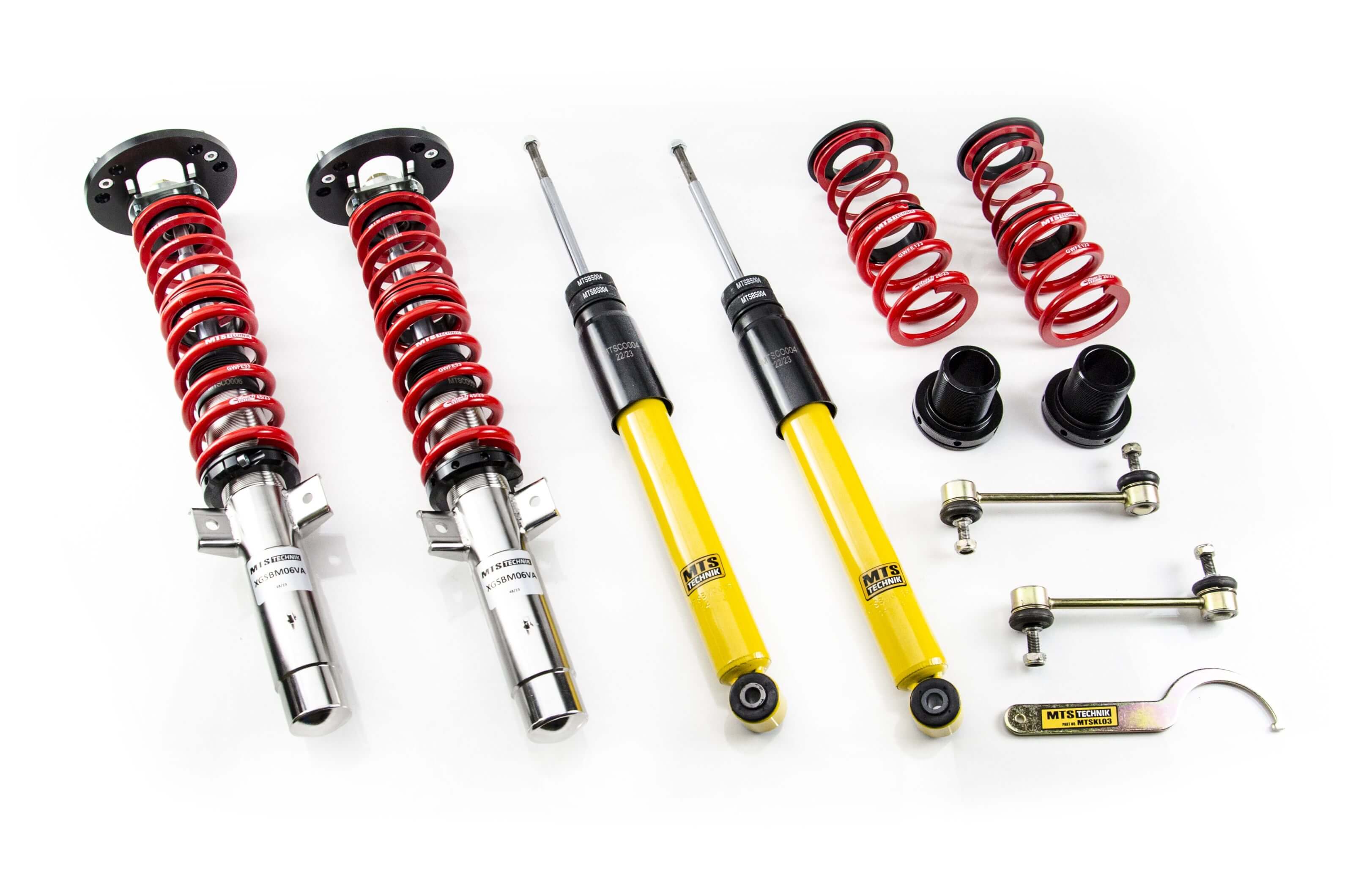 Suspensie Reglabila Coilover MTS Technik Street pentru BMW 3 (E46), 3 Compact (E46) si altele - XMTSGWBM118