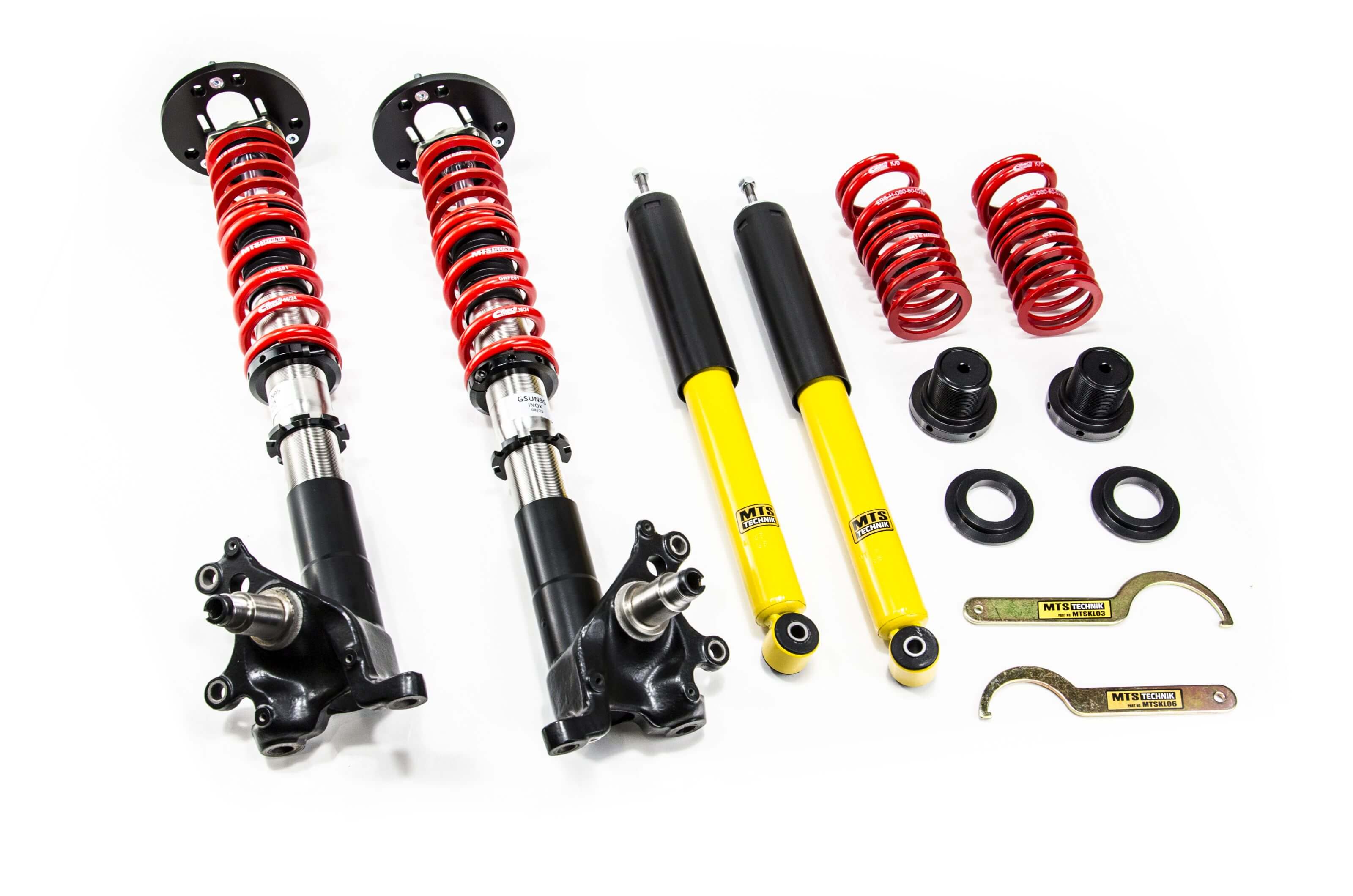 Suspensie Reglabila Coilover MTS Technik Stance pentru BMW 3 (E30), 3 Convertible (E30) si altele - XMTSGWBM80-S