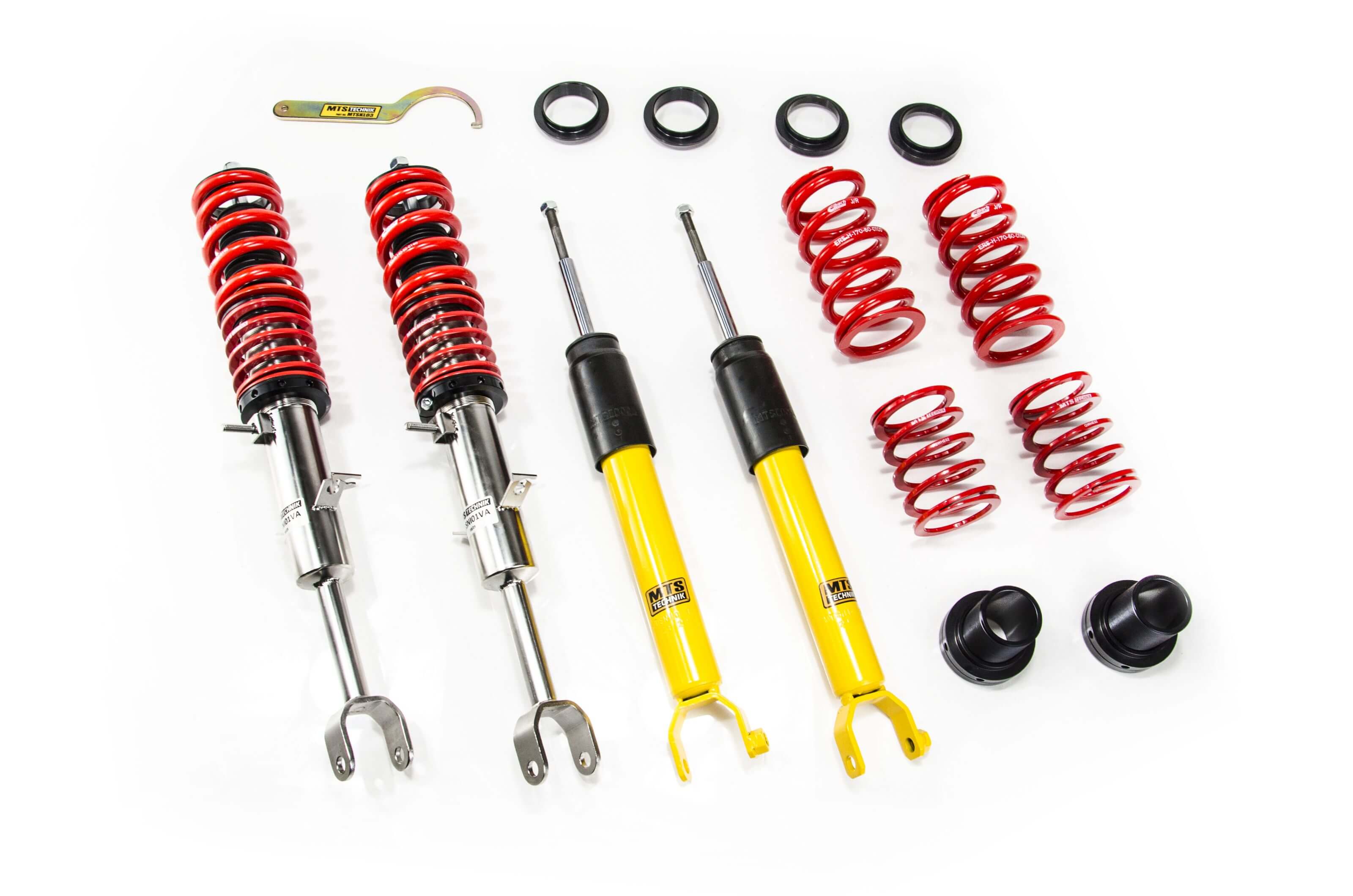 Suspensie Reglabila Coilover MTS Technik Stance pentru Infiniti G Coupe (V35) / Nissan 350Z Coupe (Z33), 350Z Roadster (Z33) si altele - XMTSGWNI01-S