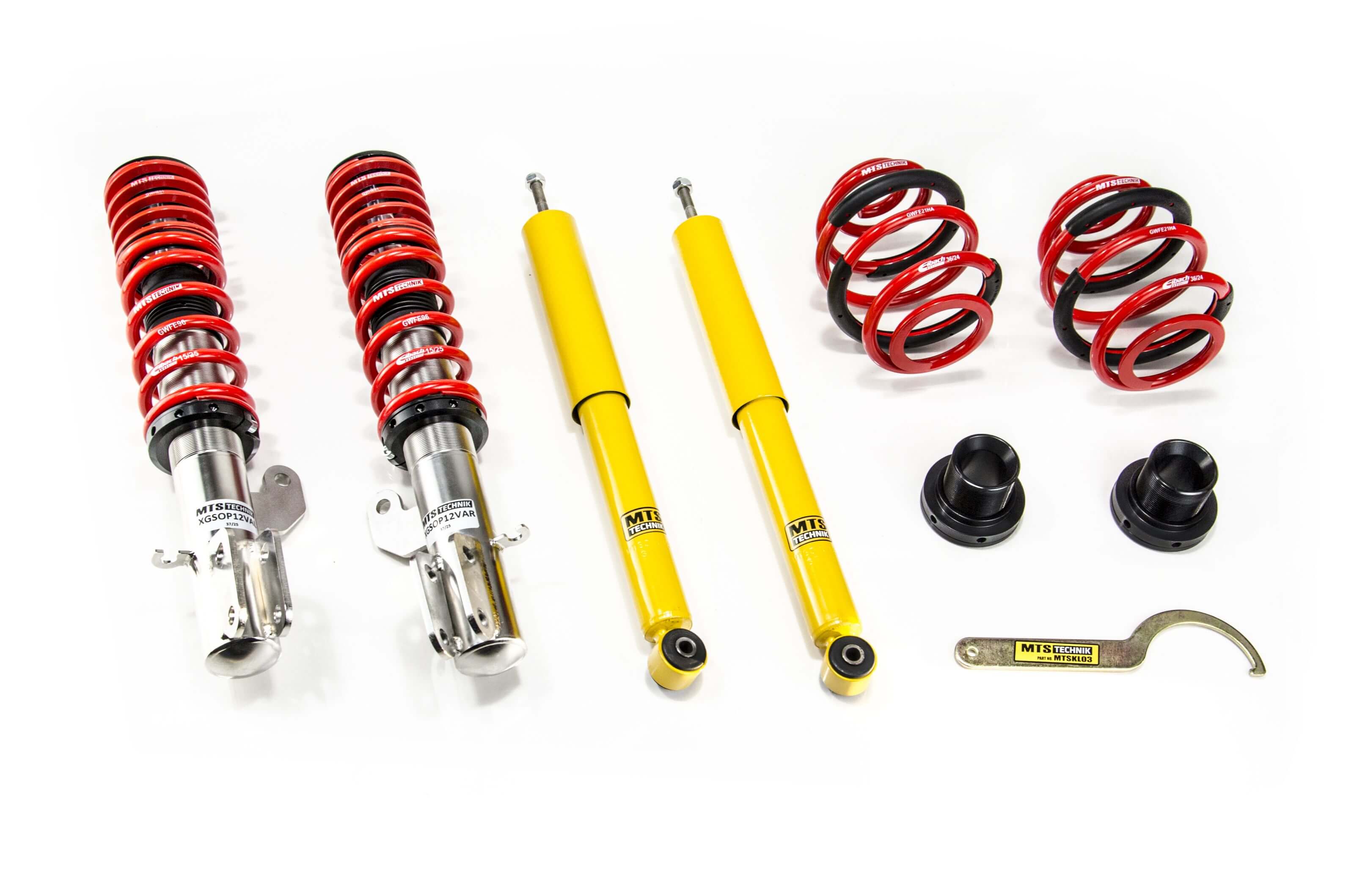Suspensie Reglabila Coilover MTS Technik Street pentru Opel CORSA C (X01), TIGRA TwinTop (X04) - XMTSGWOP12