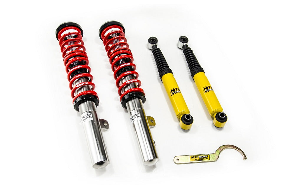 Suspensie Reglabila Coilover MTS Technik Street pentru Peugeot 206 CC (2D), 206 Hatchback (2A/C) si altele - XMTSGWPE02