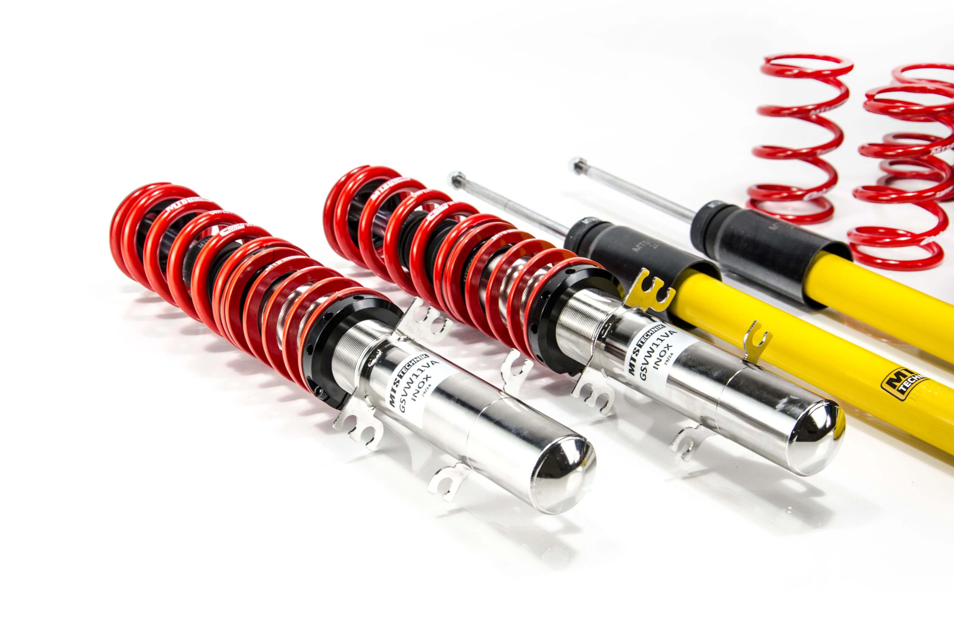 Suspensie Reglabila Coilover MTS Technik Stance pentru Audi A3 (8L), TT (8N) / Seat LEON (1M), TOLEDO II (1M) si altele - XMTSGWVW10-S