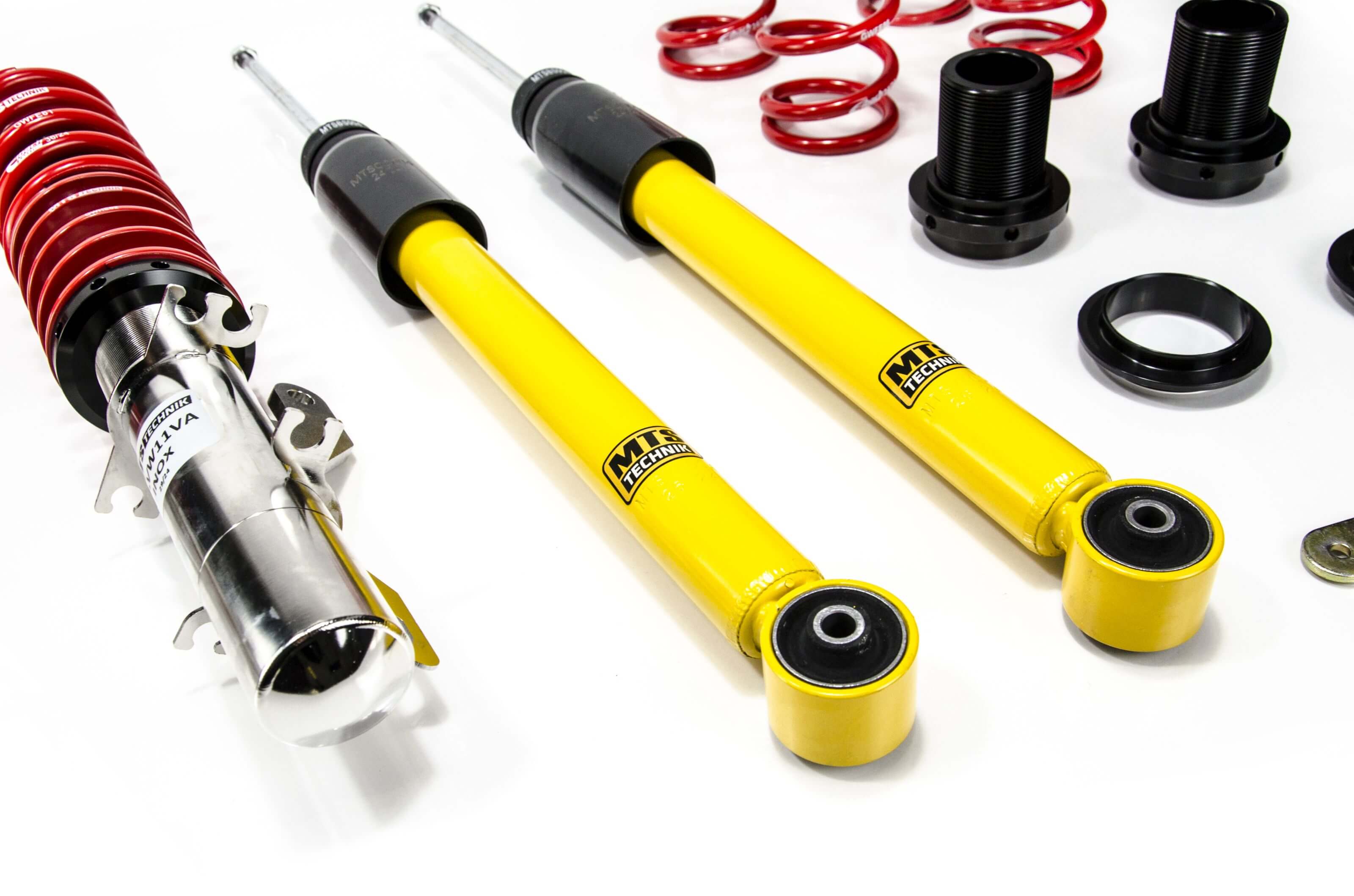 Suspensie Reglabila Coilover MTS Technik Stance pentru Audi A3 (8L), TT (8N) / Seat LEON (1M), TOLEDO II (1M) si altele - XMTSGWVW10-S