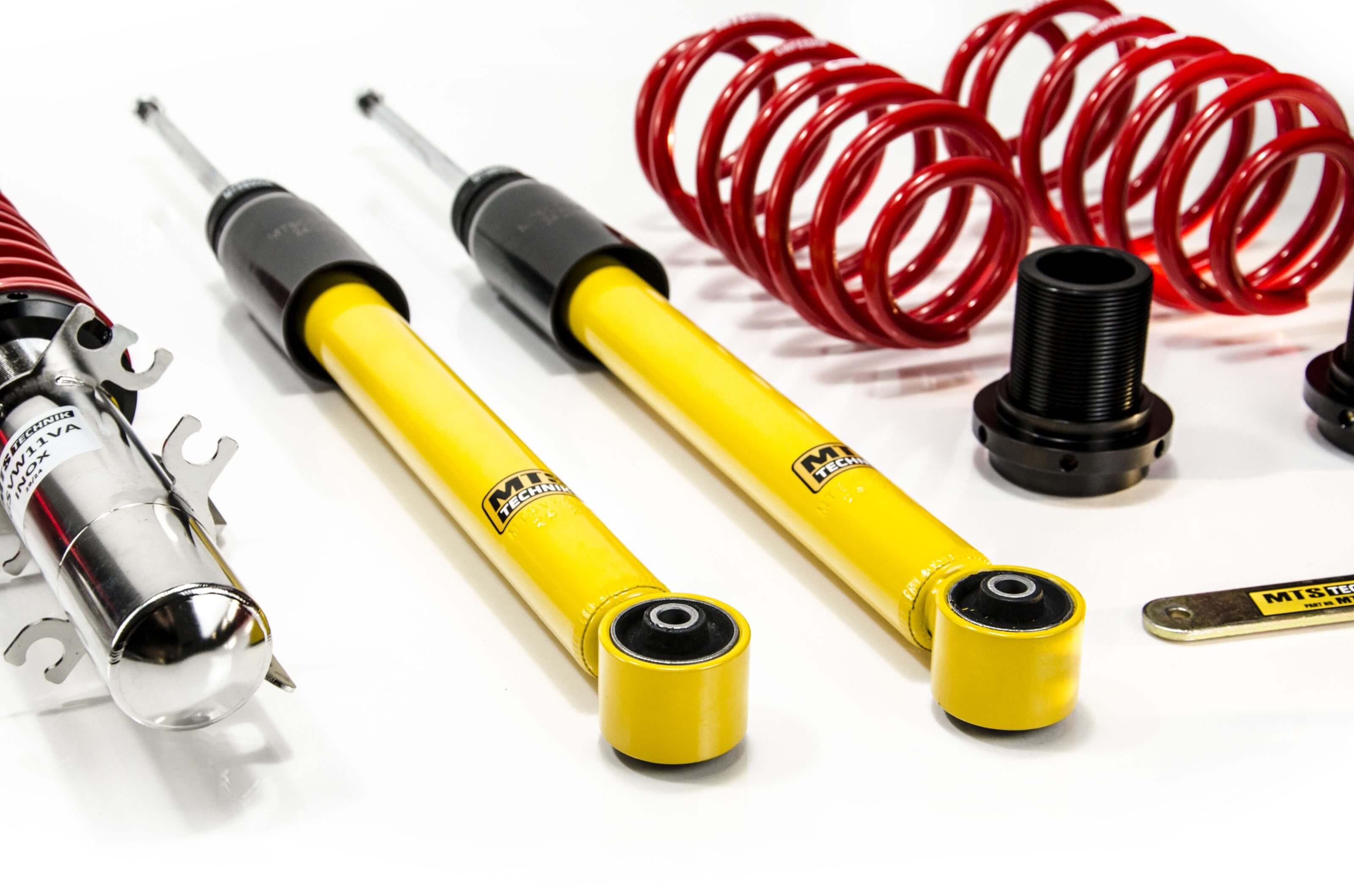 Suspensie Reglabila Coilover MTS Technik Street pentru Audi A3 (8L), TT (8N) / Seat LEON (1M), TOLEDO II (1M) si altele - XMTSGWVW10