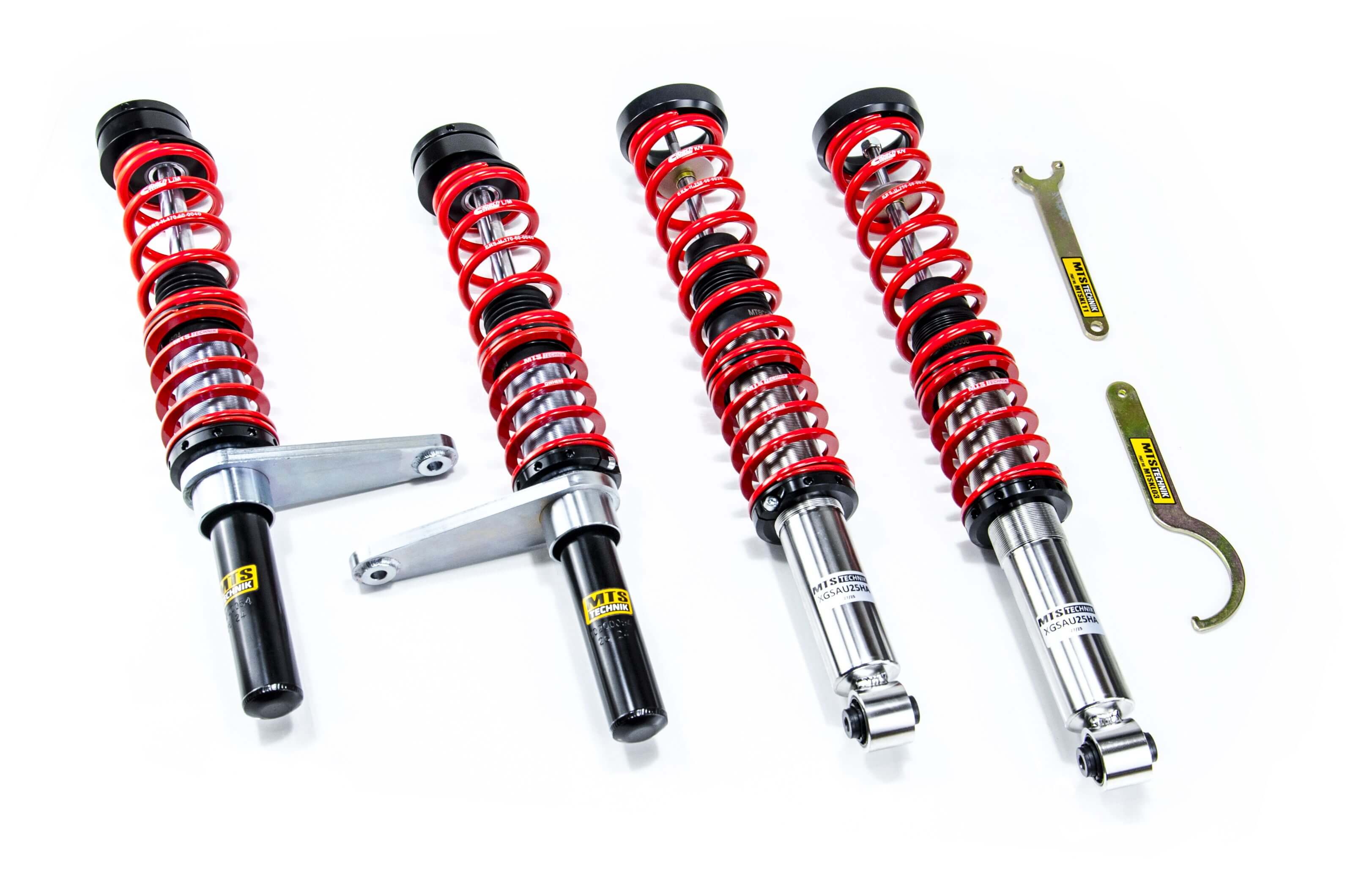 Suspensie Reglabila Coilover MTS Technik Comfort pentru Audi 80 B2 Saloon (81/85), 90 B2 (81/85) / Volkswagen PASSAT B2 Saloon (32B), PASSAT B2 Variant (33B) si altele - XMTSGWVW112-C