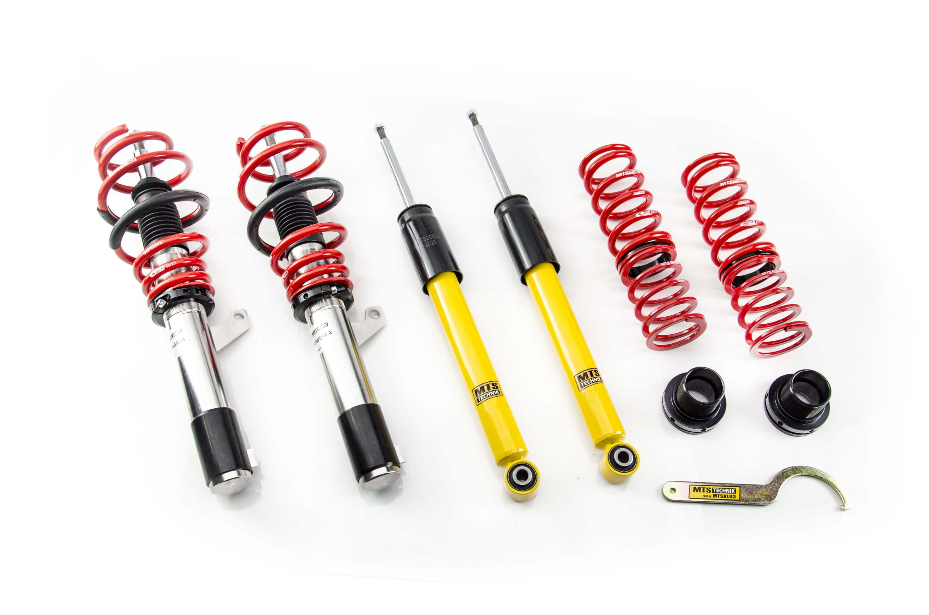 Suspensie Reglabila Coilover MTS Technik Stance pentru Volkswagen BEETLE (5C1/5C2), BEETLE Convertible (5C7/5C8) si altele - XMTSGWVW36-S