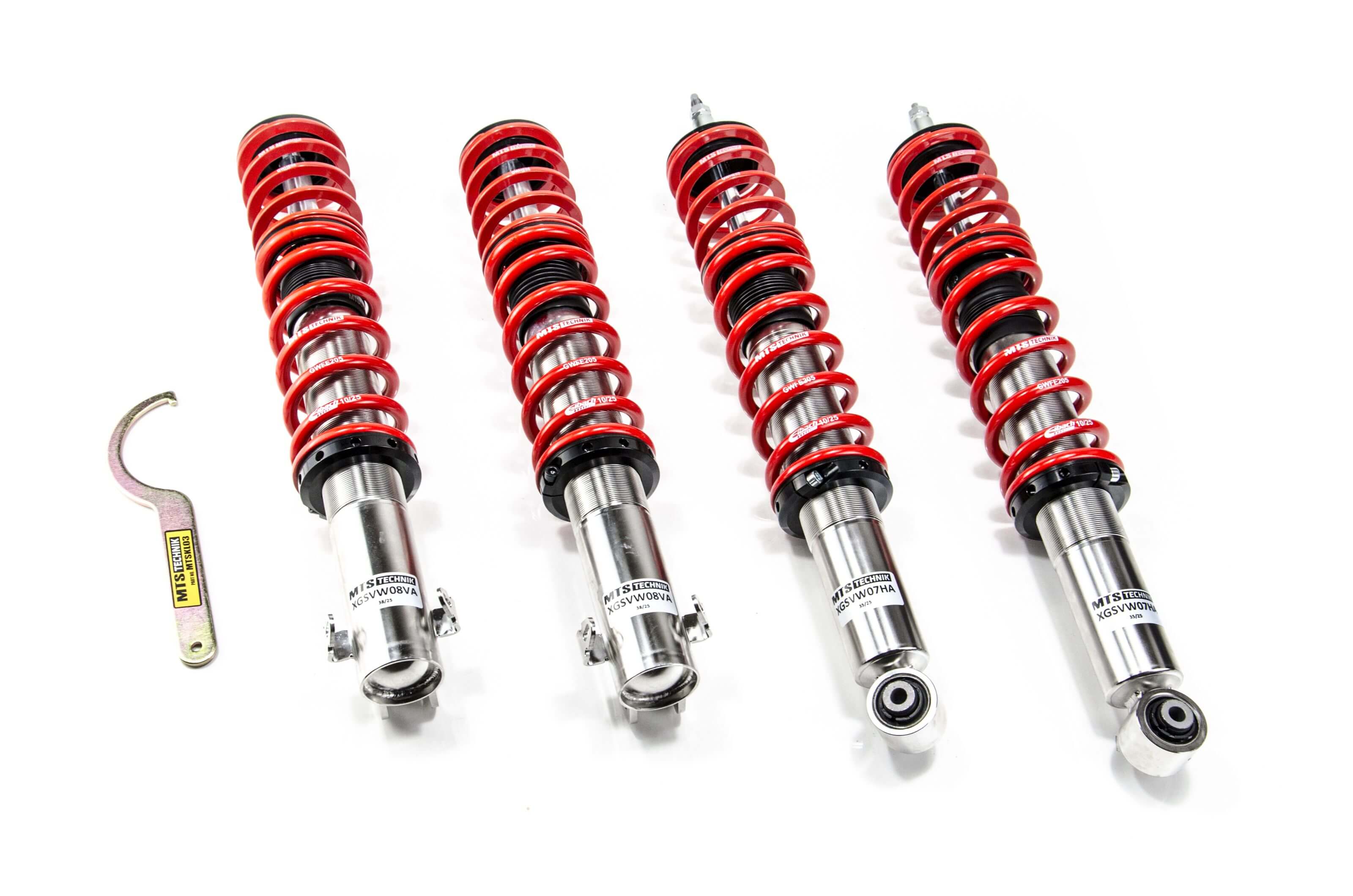 Suspensie Reglabila Coilover MTS Technik Comfort pentru Volkswagen GOLF II (19E/1G1), GOLF III (1H1) si altele - XMTSGWVW44-C