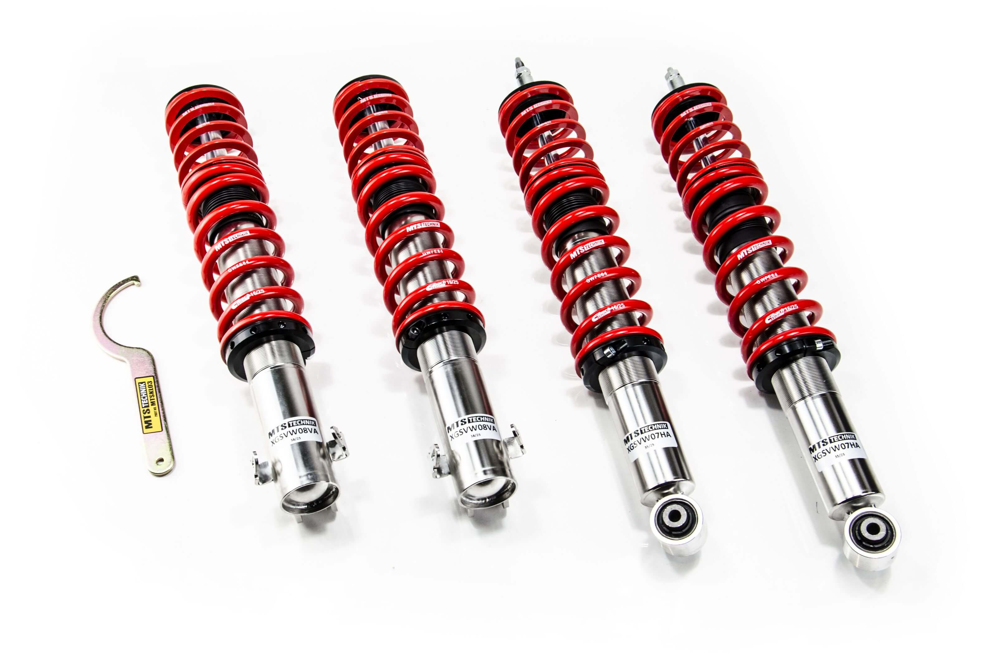 Suspensie Reglabila Coilover MTS Technik Comfort pentru Volkswagen GOLF II (19E/1G1), GOLF III (1H1) si altele - XMTSGWVW44-S