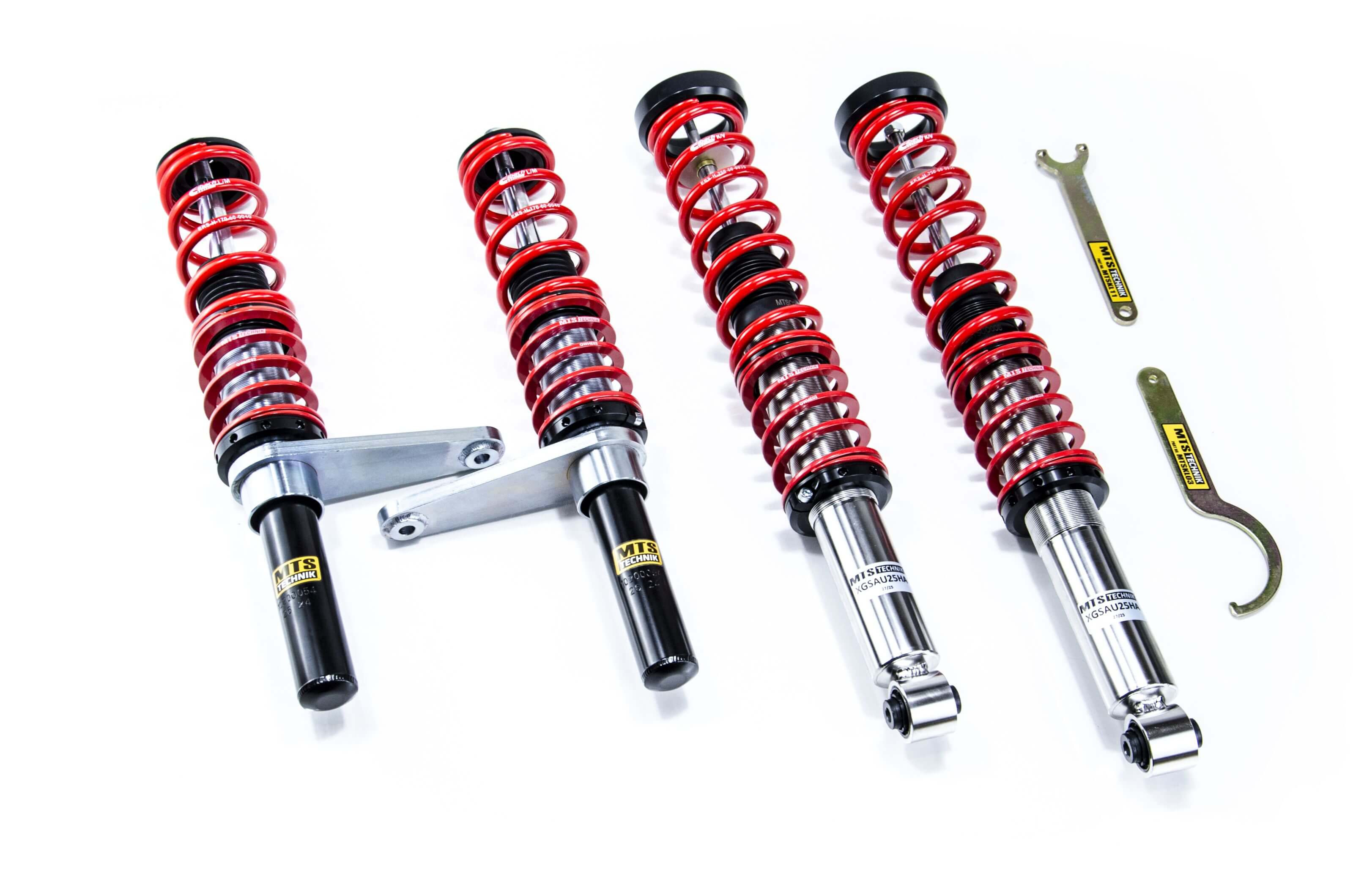 Suspensie Reglabila Coilover MTS Technik Comfort pentru Audi 80 B2 Saloon (81/85), 90 B2 (81/85) / Volkswagen PASSAT B2 Saloon (32B), PASSAT B2 Variant (33B) si altele - XMTSGWVW68-C