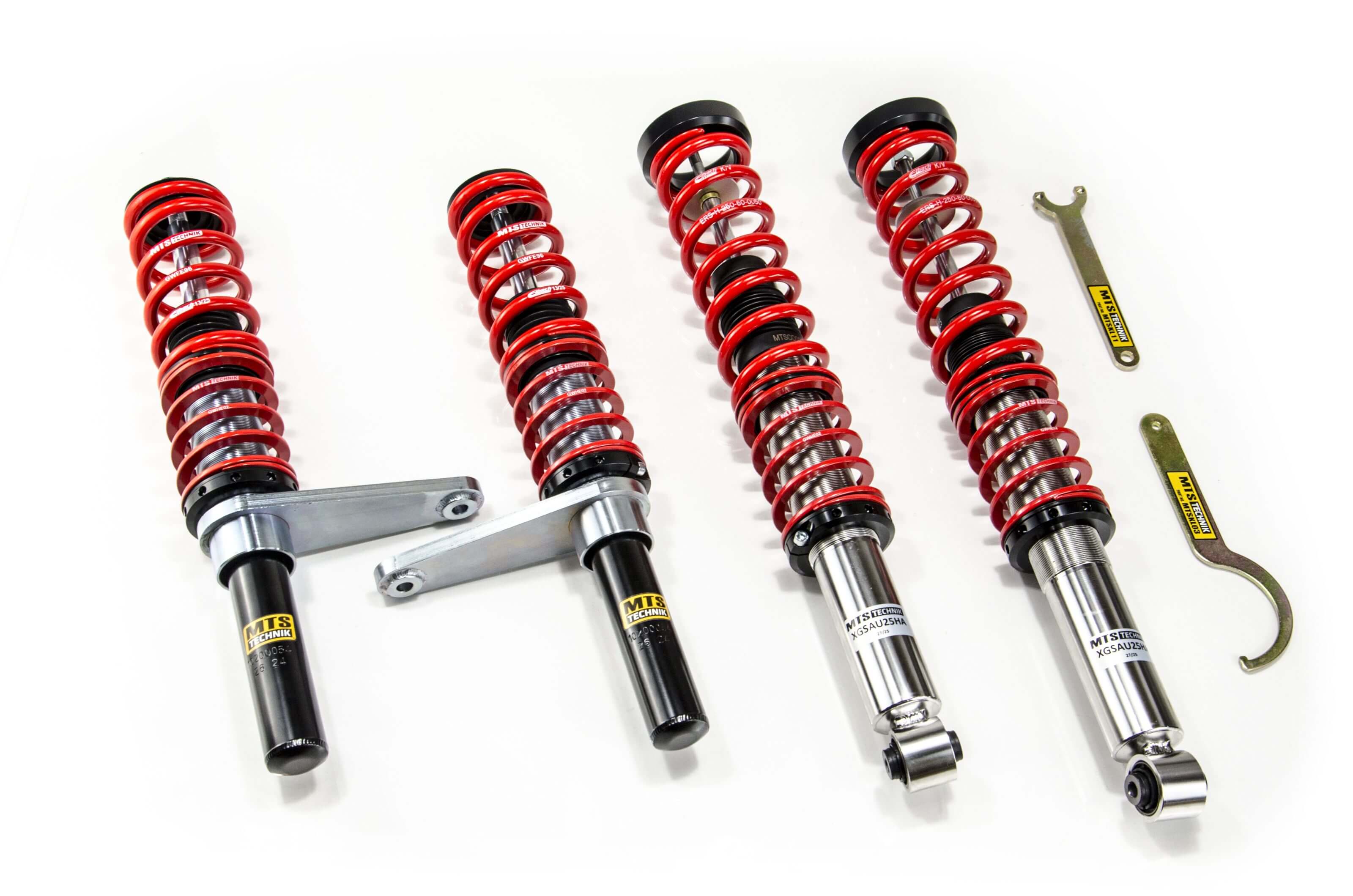 Suspensie Reglabila Coilover MTS Technik Comfort pentru Audi 80 B2 Saloon (81/85), 90 B2 (81/85) / Volkswagen PASSAT B2 Saloon (32B), PASSAT B2 Variant (33B) si altele - XMTSGWVW68-S