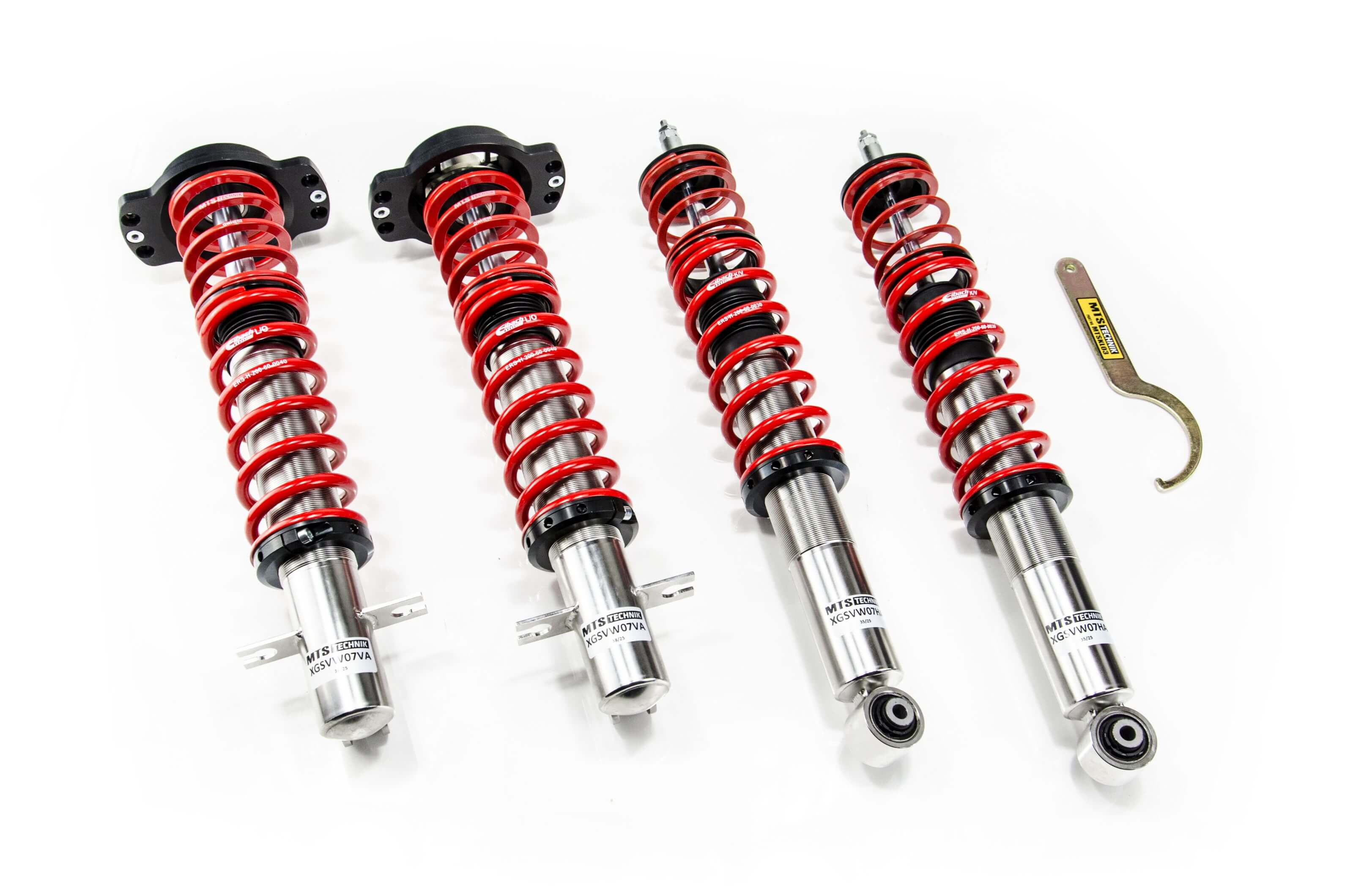 Suspensie Reglabila Coilover MTS Technik Comfort pentru Volkswagen GOLF I (17), GOLF I Convertible (155) si altele - XMTSGWVW85-C