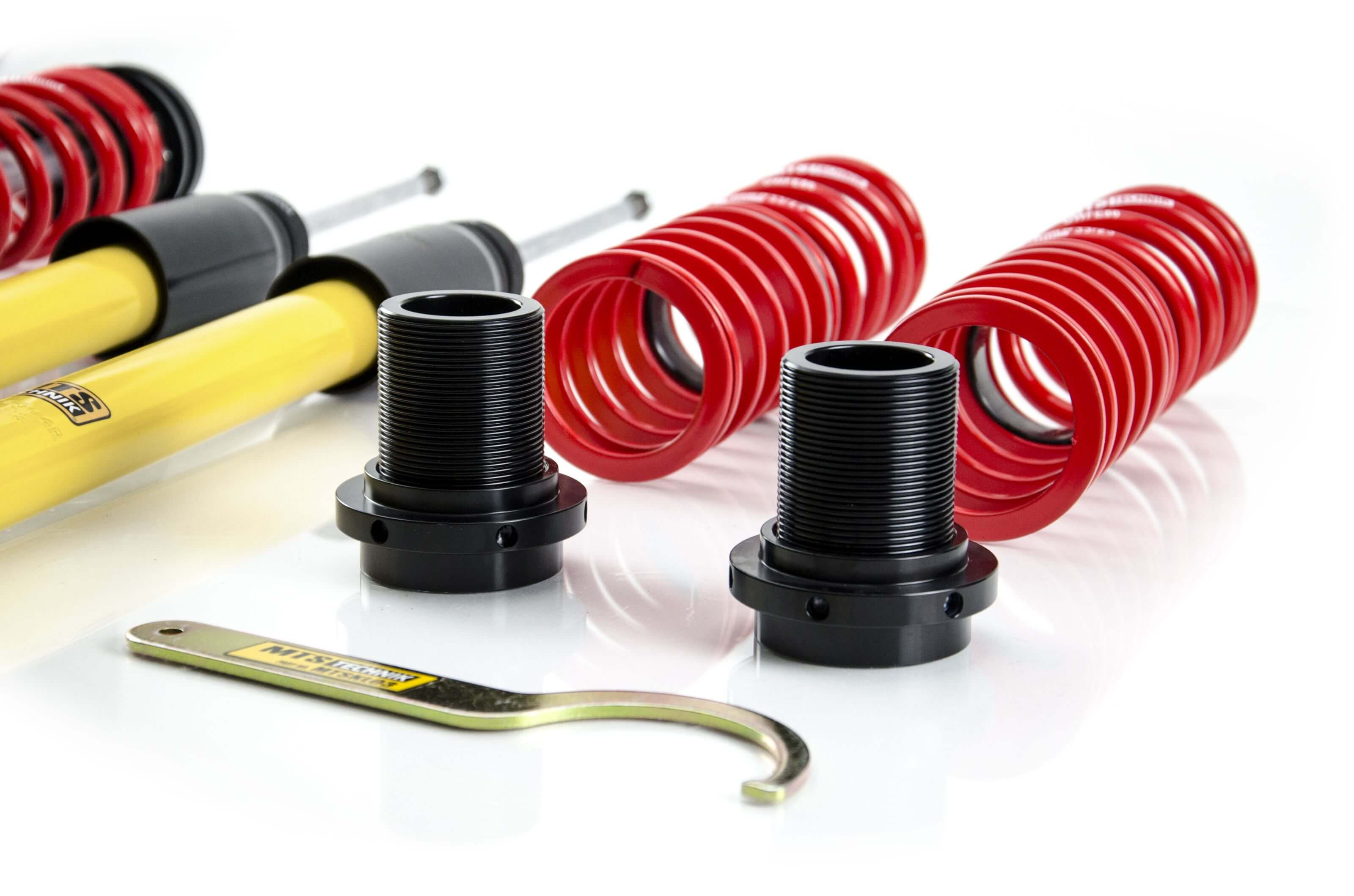 Suspensie Reglabila Coilover MTS Technik Stance pentru Audi A3 (8L), TT (8N) / Seat LEON (1M), TOLEDO II (1M) si altele - XMTSGWVW87-S