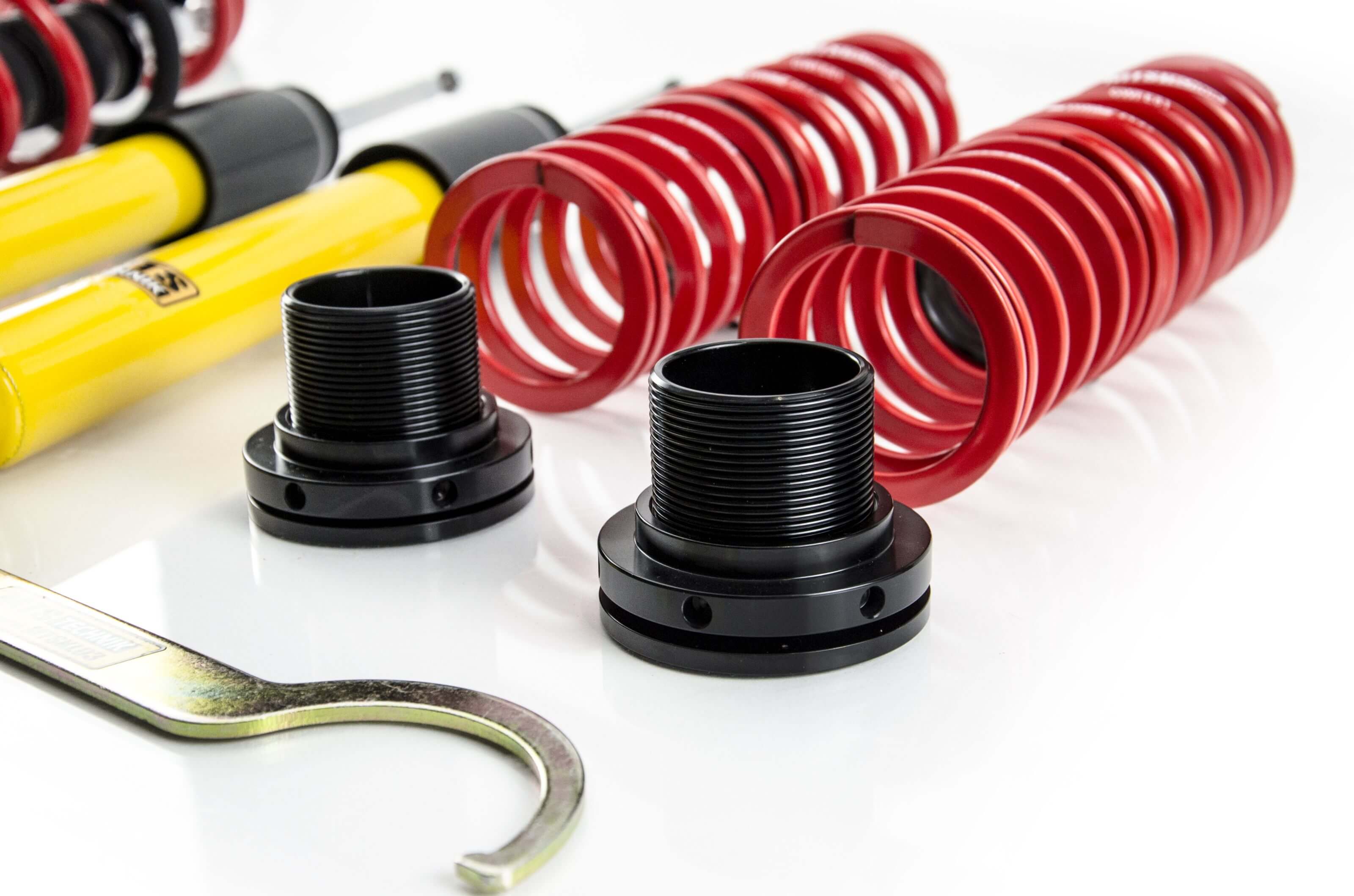 Suspensie Reglabila Coilover MTS Technik Stance pentru Audi A3 (8P), A3 Convertible (8P) / Seat ALTEA (5P), ALTEA XL (5P) si altele - XMTSGWVW91-S