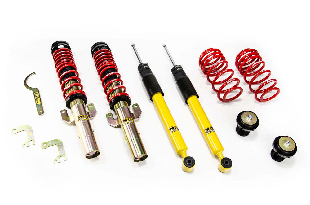 Suspensie Reglabila MTS Technik Comfort cu Reglaj Camber Fata - Seat IBIZA IV, Skoda FABIA II Combi, Audi A1 Sportback si altele (XMTSGWVW97-C)