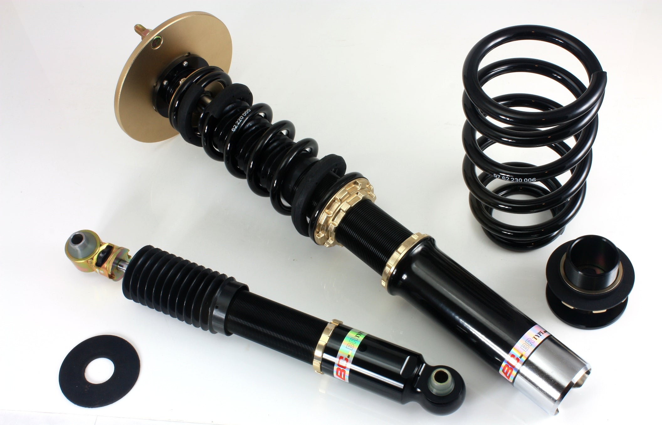 Suspensie Reglabila Coilover BC Racing BR - Volvo 740 740 (82-98) RWD, EXC IRS, sudabil (ZG-09-BR-RA)