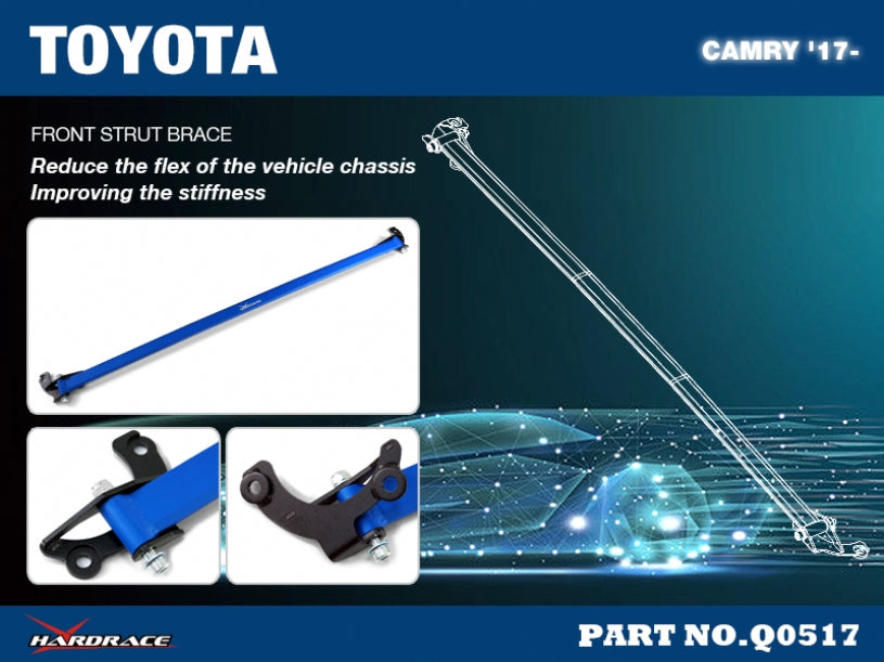 Bara rigidizare telescoape fata Hardrace pentru Lexus ES / Toyota Camry - Q0517