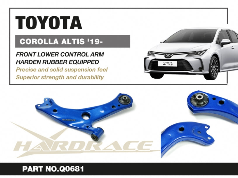 Brat suspensie inferior fata Hardrace pentru Toyota Corolla / Prius - Q0681