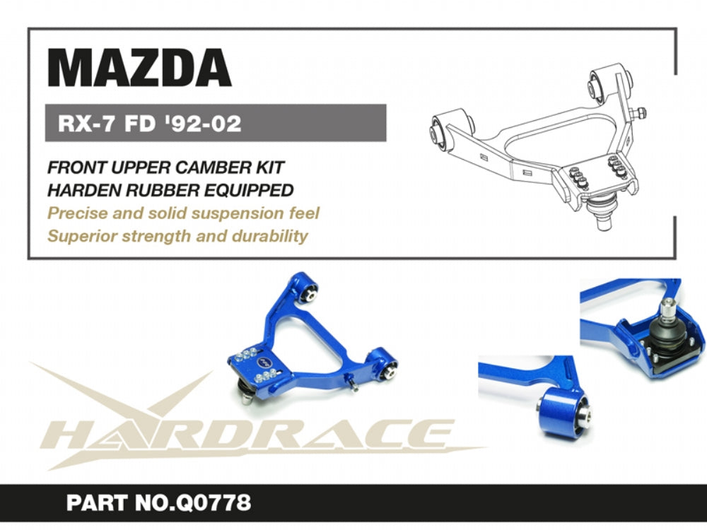Kit corectie camber superior fata Hardrace pentru Mazda RX-7 - Q0778