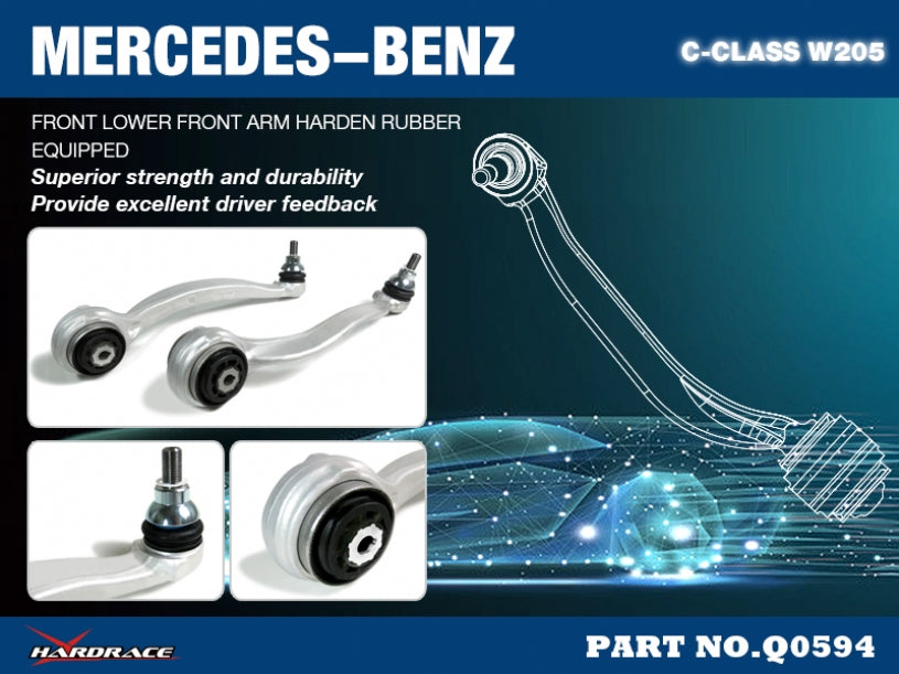 Brat suspensie inferior fata, capat fata Hardrace pentru Mercedes-Benz C-Class / C43 AMG - Q0594