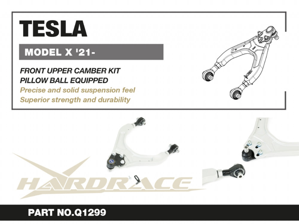 Kit corectie camber superior fata Hardrace pentru Tesla Model X - Q1299