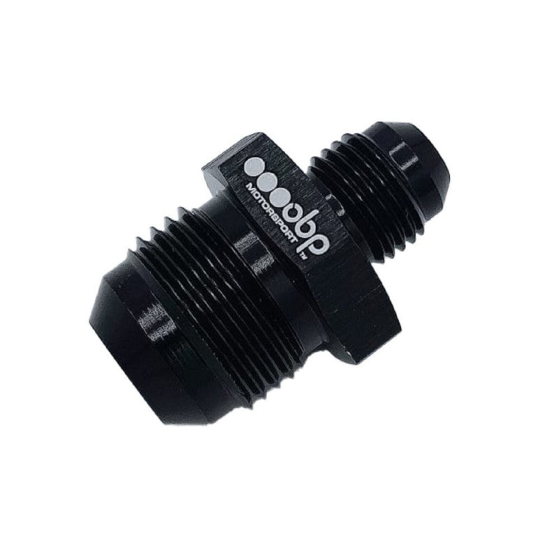 Adaptor Tata-Tata OBP JIC AN10 la JIC - Aluminiu Negru (AN6/AN8/AN10)