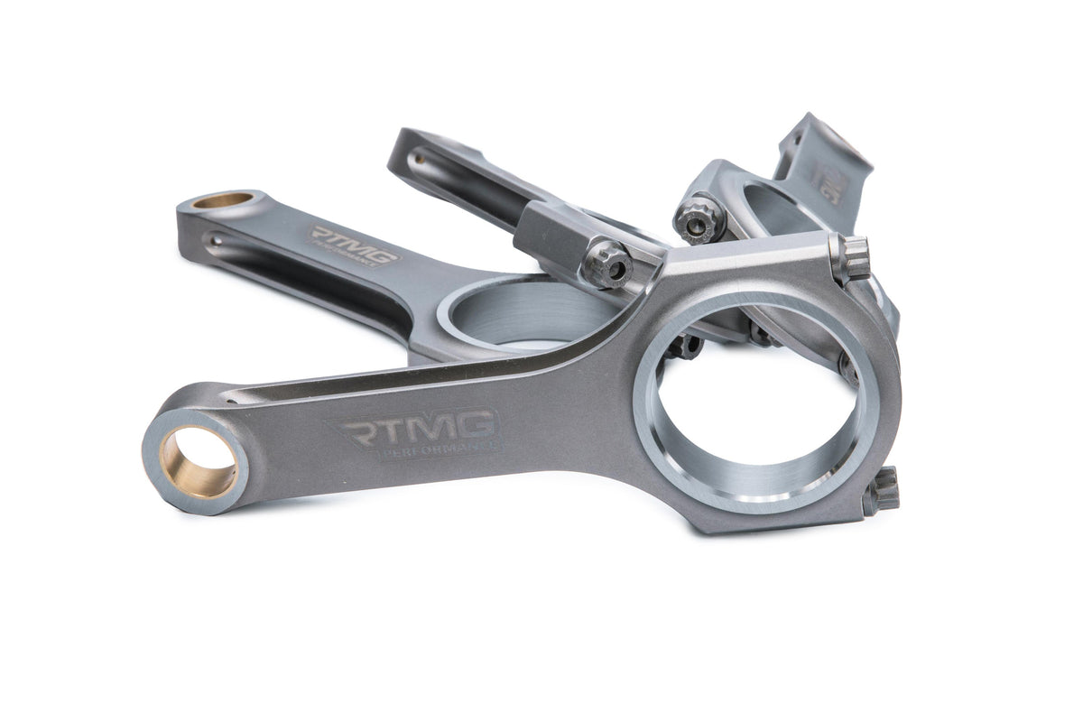 Set Biele Forjate H-Beam RTMG Performance pentru 1.4 TSI EA211, 140 mm, bolt 19 mm