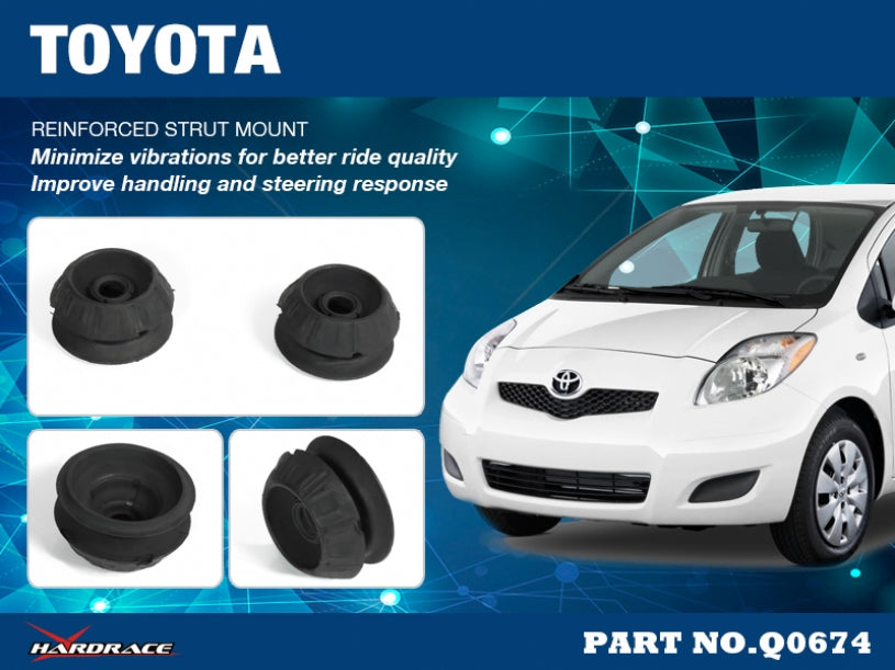 Flansa amortizor fata ranforsata Hardrace pentru Toyota Yaris - Q0674