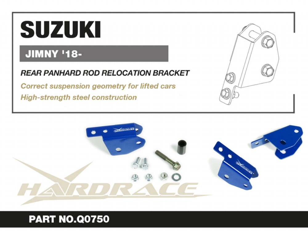 Brida prelungitoare bara panhard spate Hardrace pentru Suzuki Jimny - Q0750