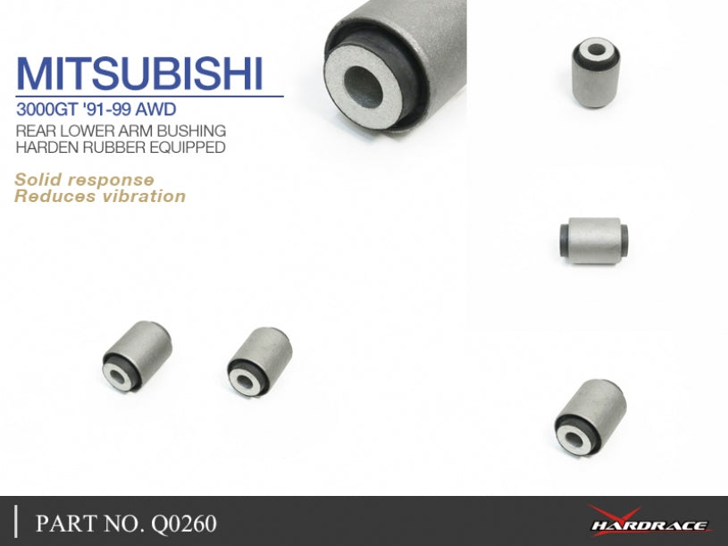 Set bucse brat suspensie inferior spate Hardrace pentru Mitsubishi 3000GT - Q0260