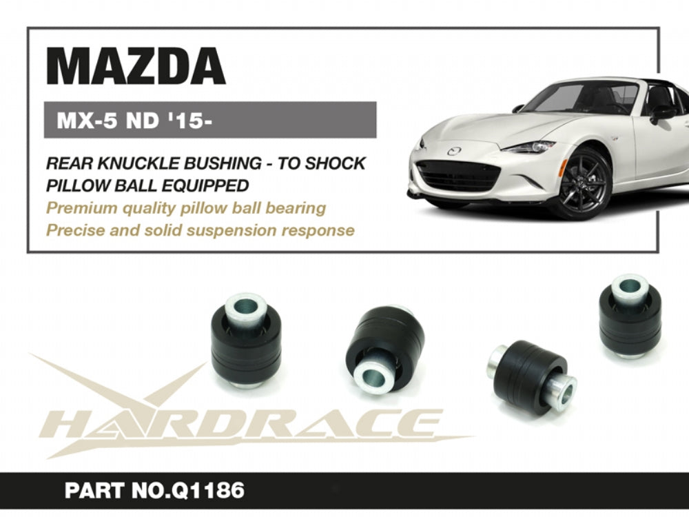 Set bucse fuzeta spate, spre amortizor Hardrace pentru Mazda MX-5 - Q1186